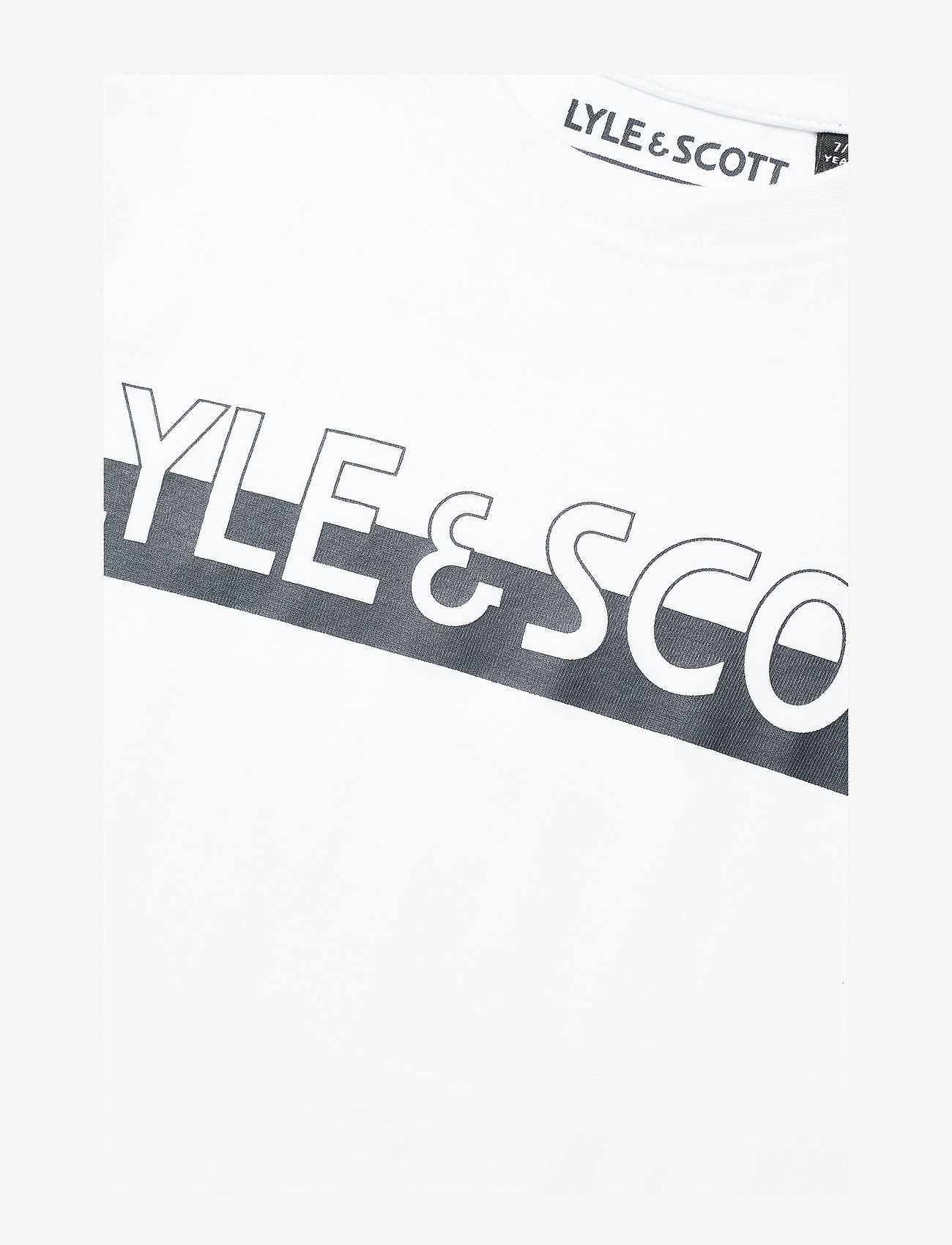 Lyle & Scott Junior - Block Logo T-Shirt - bright white - 2