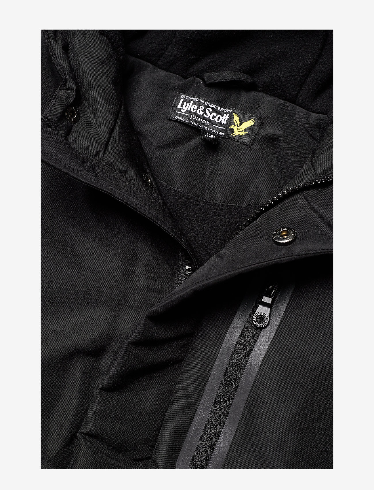 Lyle & Scott Junior - Reflective Tape Parka - black - 3