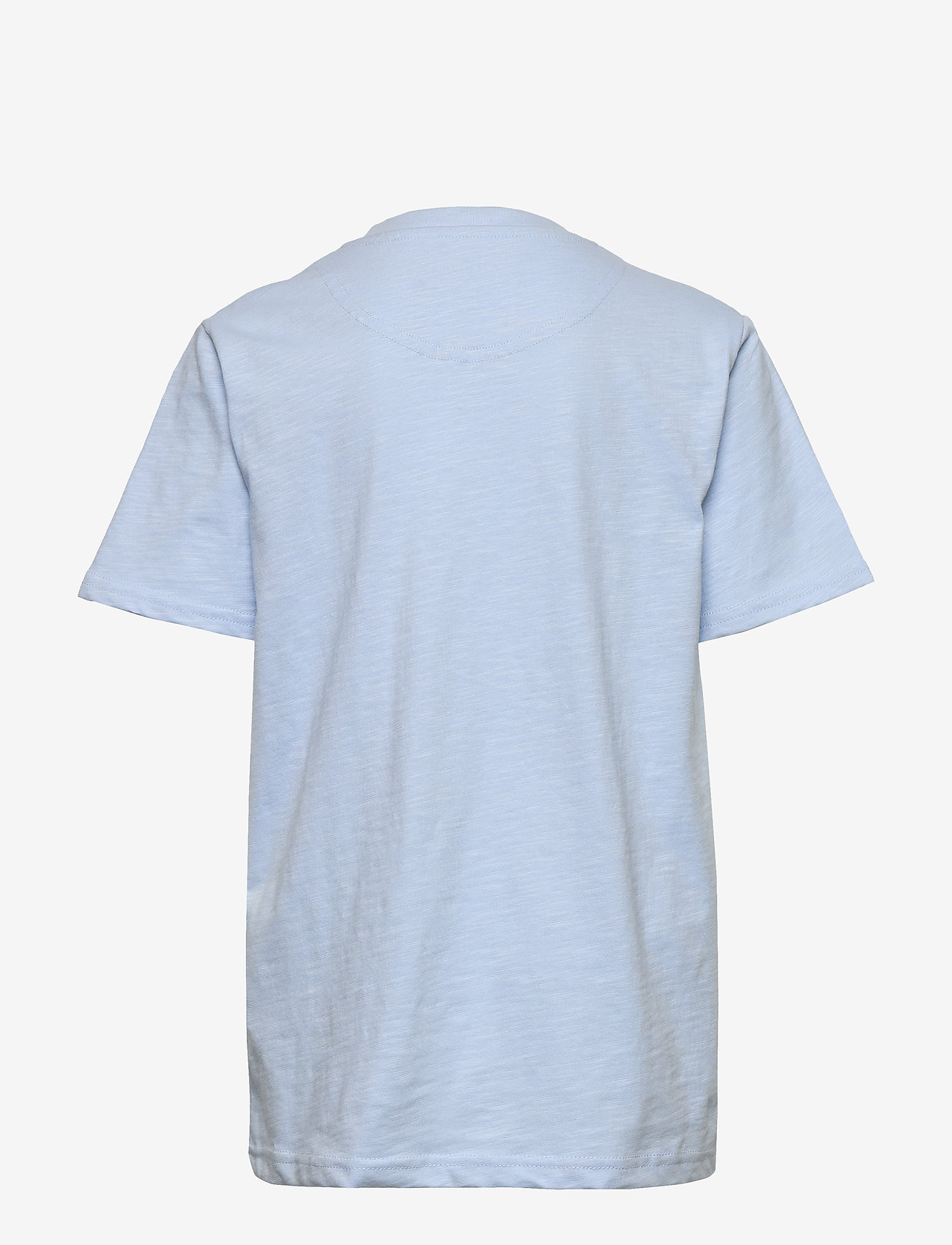 Lyle & Scott Junior - SS Lyle Eagle Slub Logo T-Shirt Hedge Green - chambray blue - 1