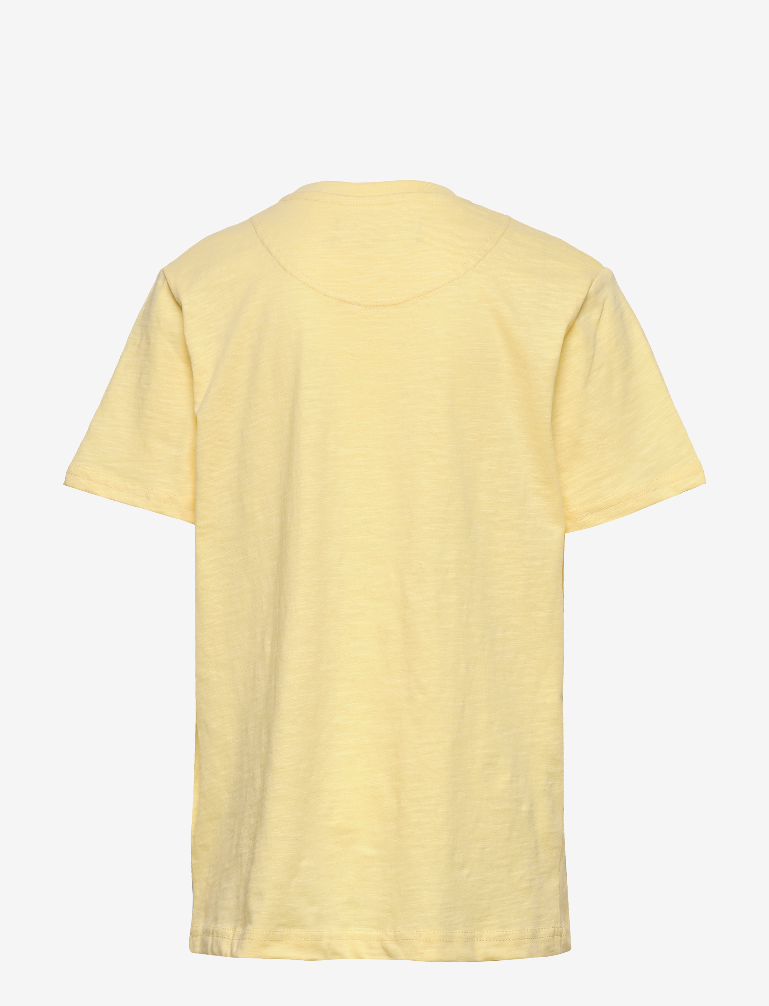 Lyle & Scott Junior - SS Lyle Eagle Slub Logo T-Shirt Hedge Green - french vanilla - 1