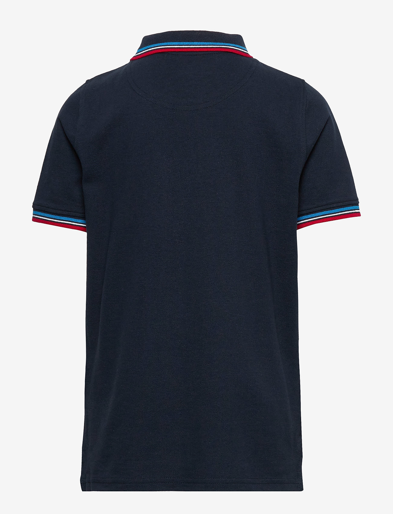 Lyle & Scott Junior - Tipped Polo Shirt Bright White - navy blazer - 1