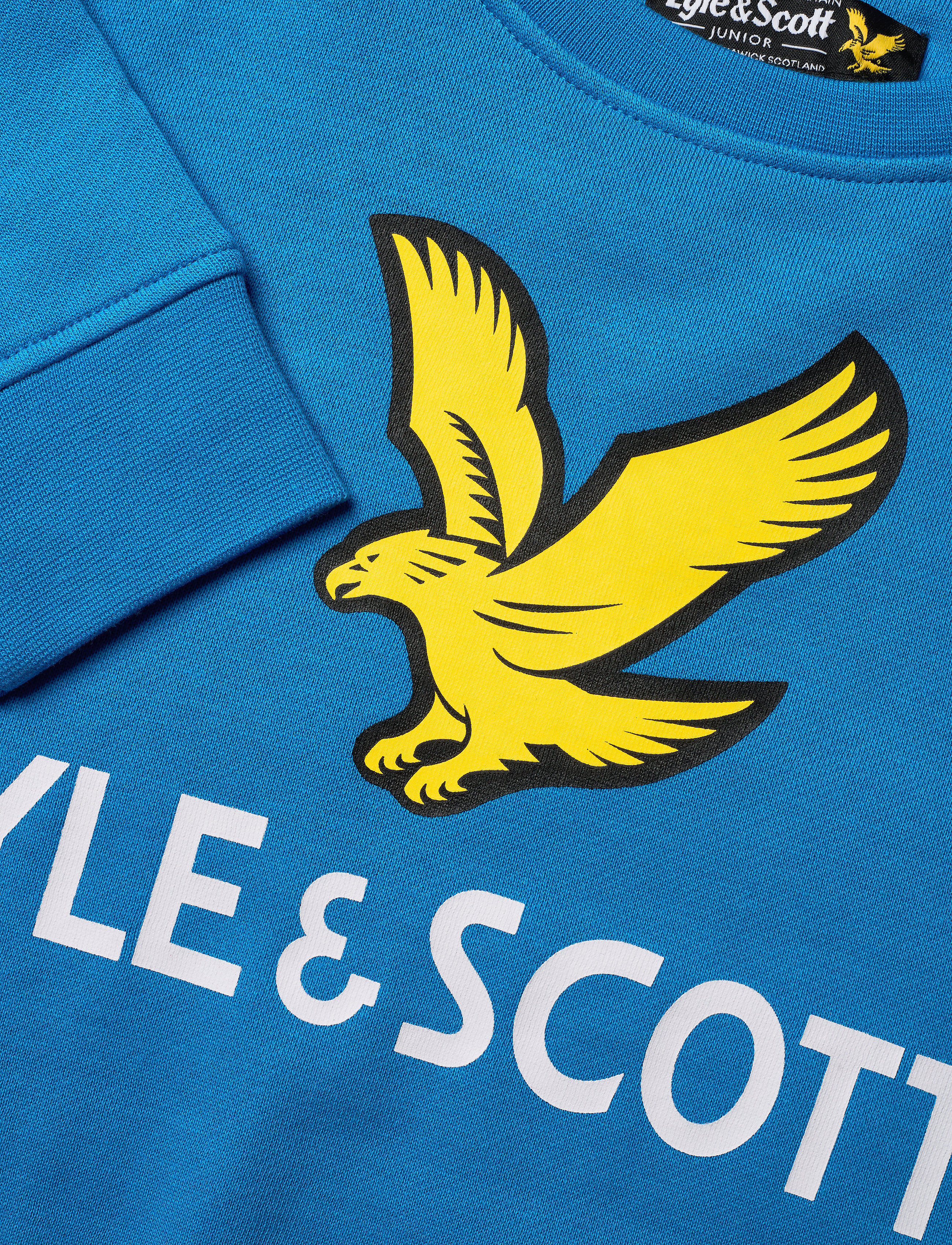 Lyle & Scott Junior - Lyle Eagle Logo LB Crew Sweat - french blue - 2