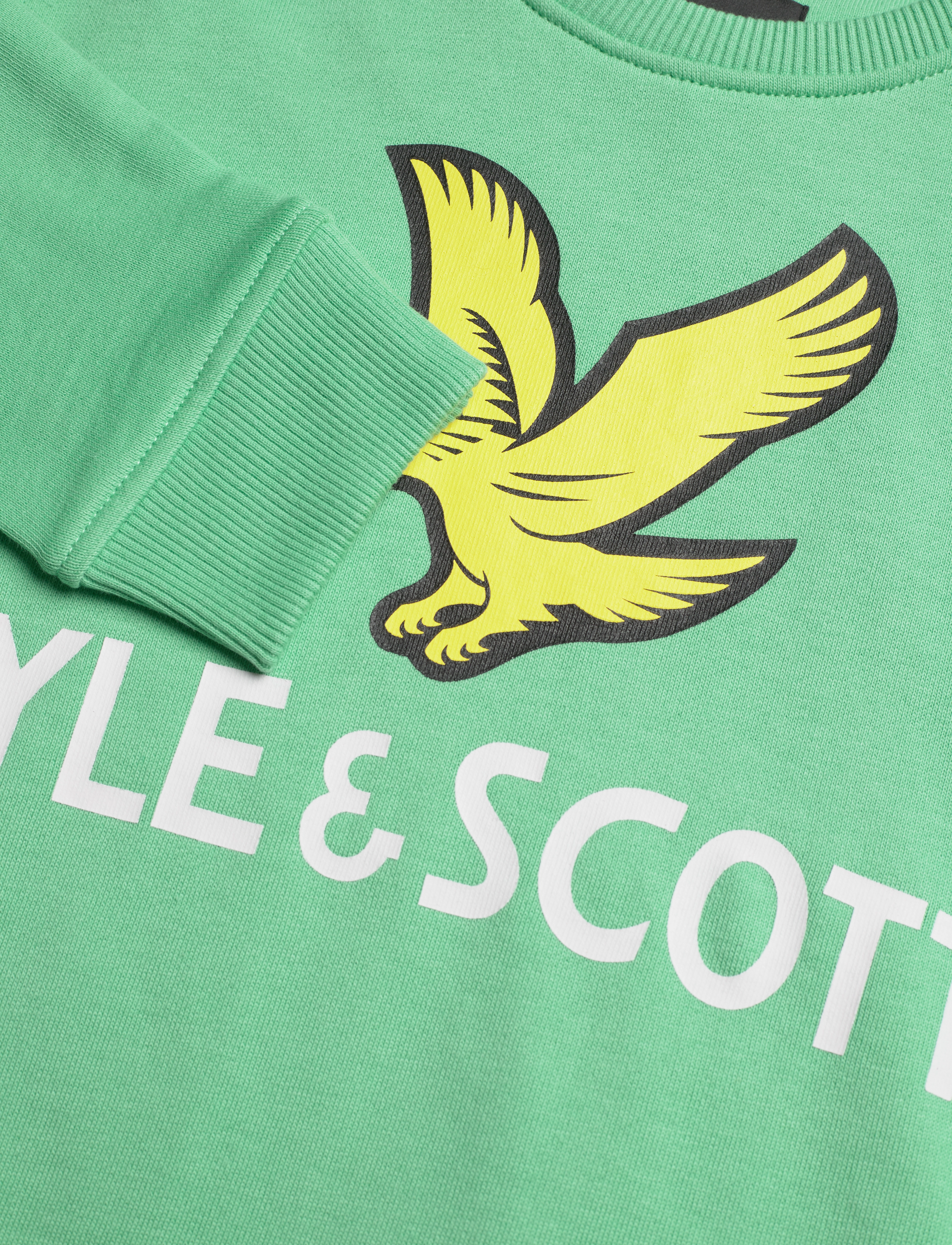 Lyle & Scott Junior - Lyle Eagle Logo LB Crew Sweat - neptune green - 2