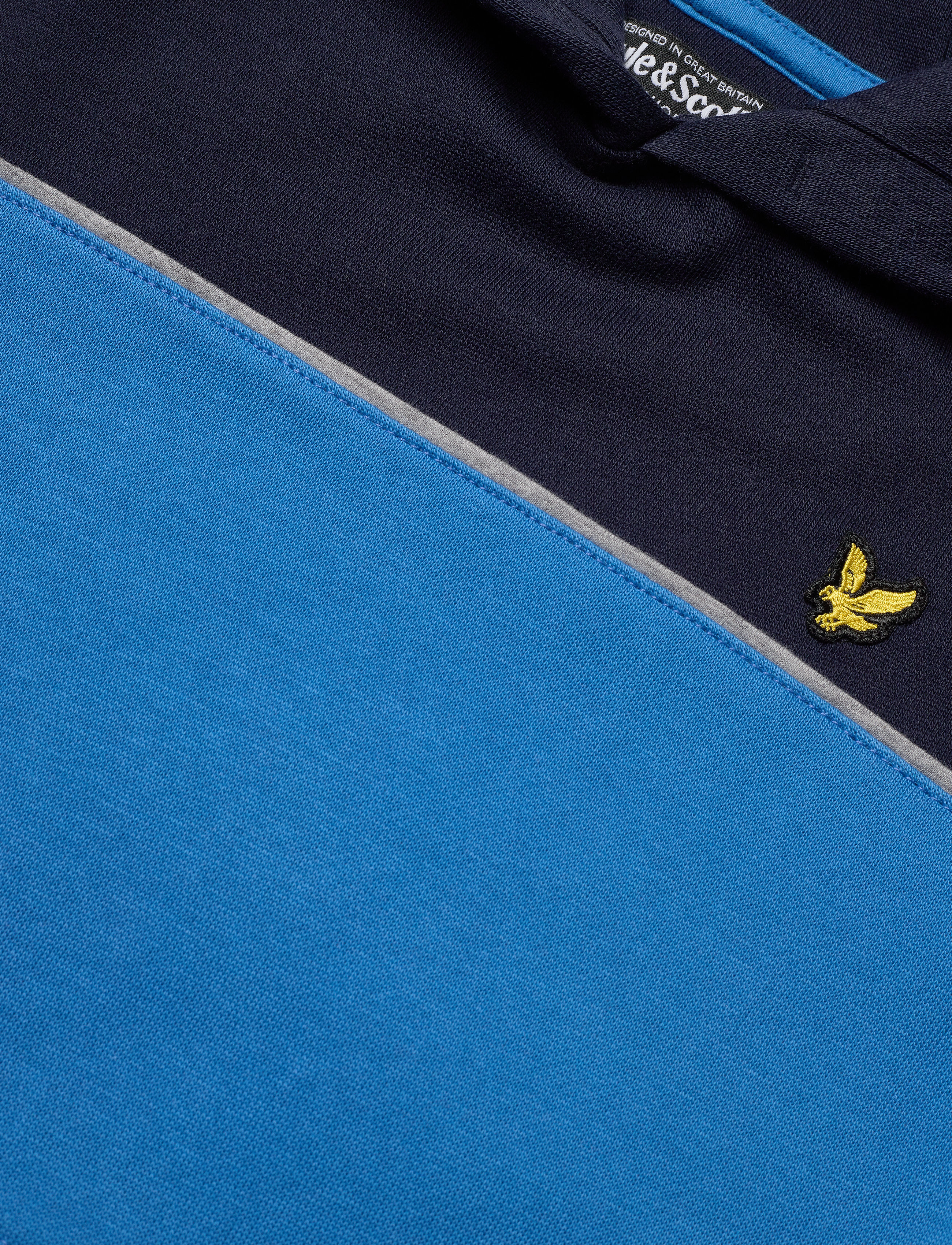 Lyle & Scott Junior - Wide Multi Stripe BB OTH Hoodie Orion Blue - navy blazer - 2