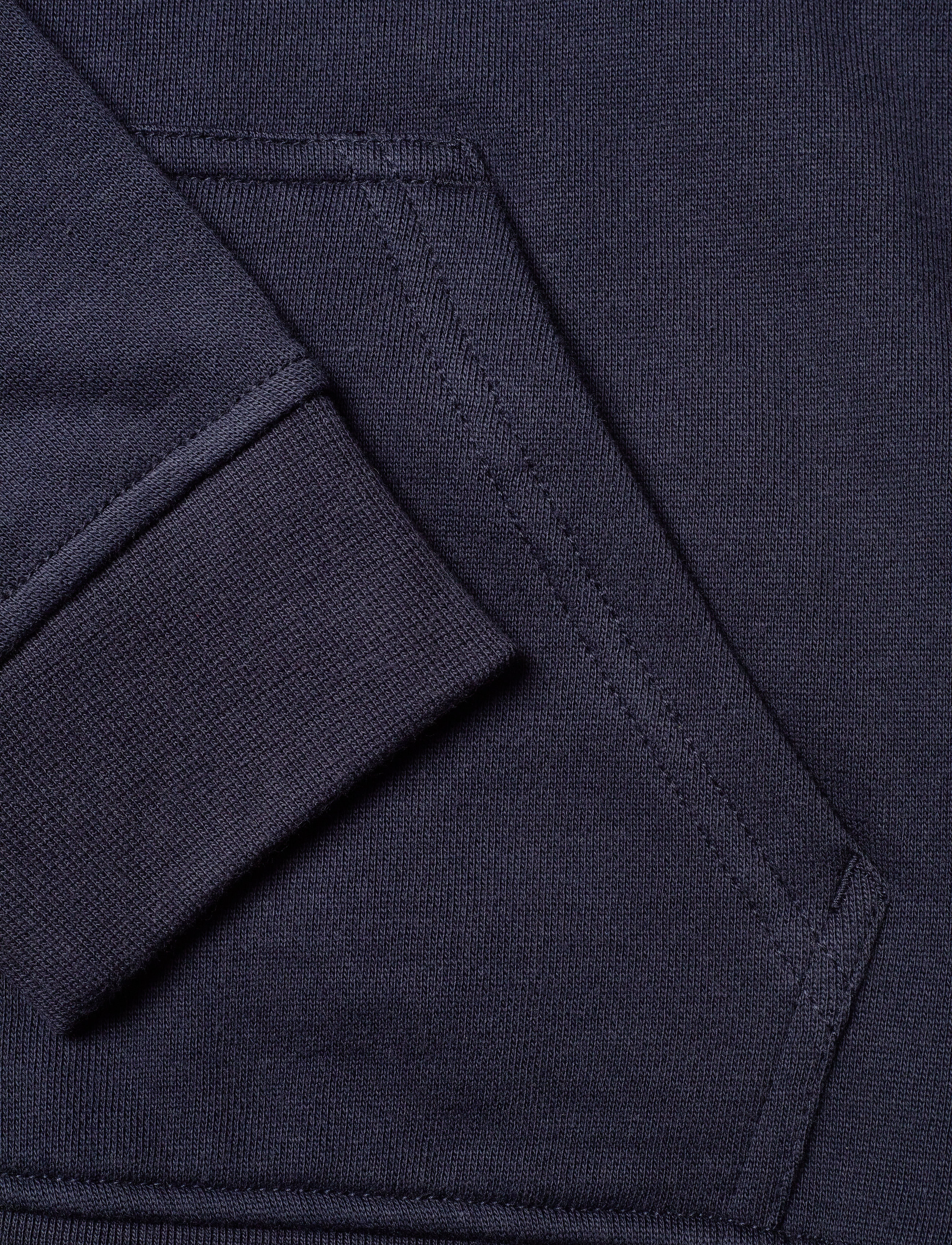 Lyle & Scott Junior - Yoke Stripe Zip Through Hoodie Navy Blazer - navy blazer - 3