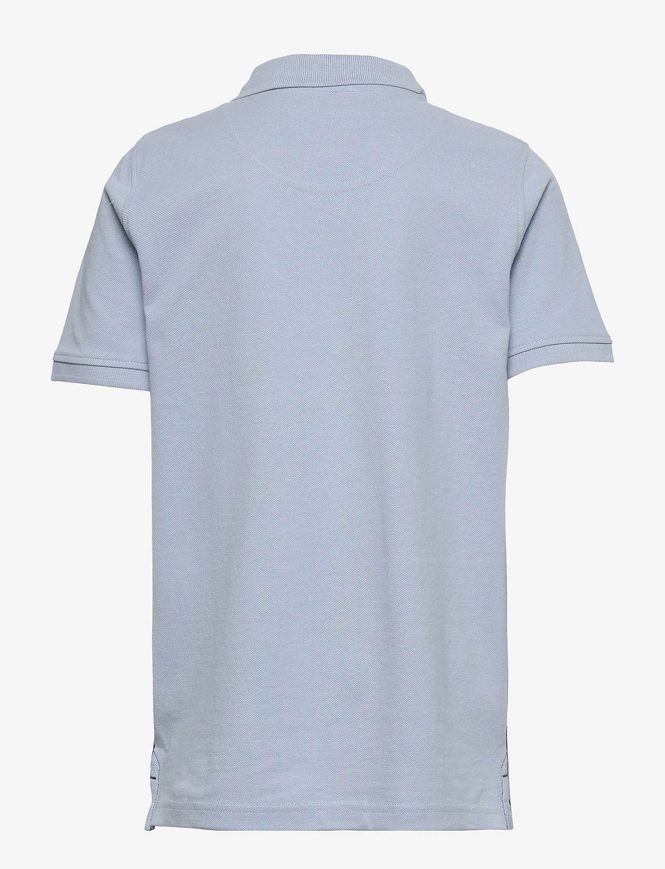 Lyle & Scott Junior - Yoke Stripe Polo Bright White - chambray blue - 1