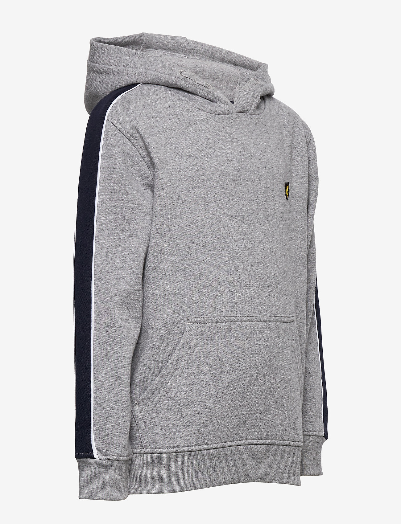 Lyle & Scott Junior - Side Panel OTH Hoodie Navy Blazer - vintage grey heather - 3