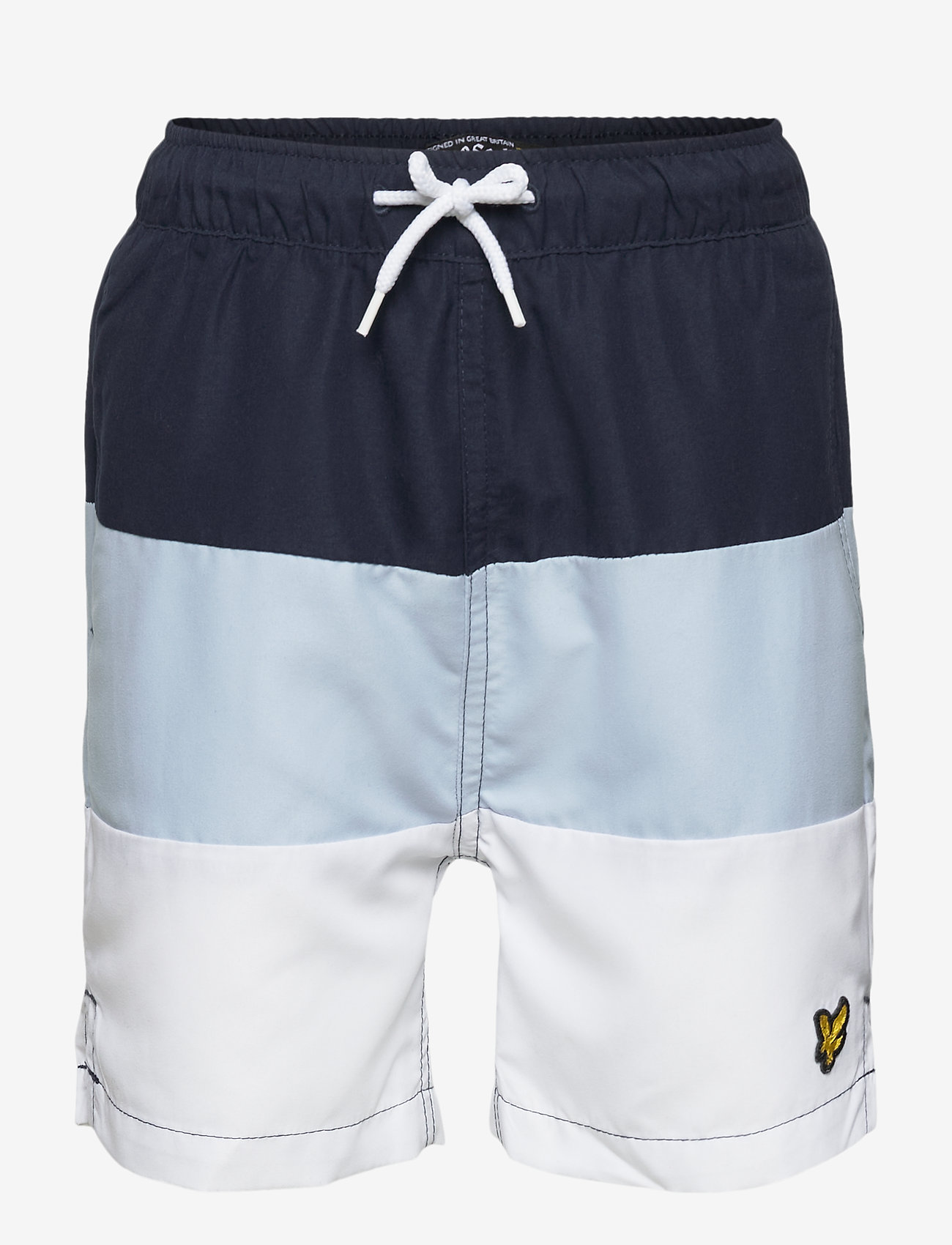 Lyle & Scott Junior - Wide Multi Stripe Short - navy blazer - 0