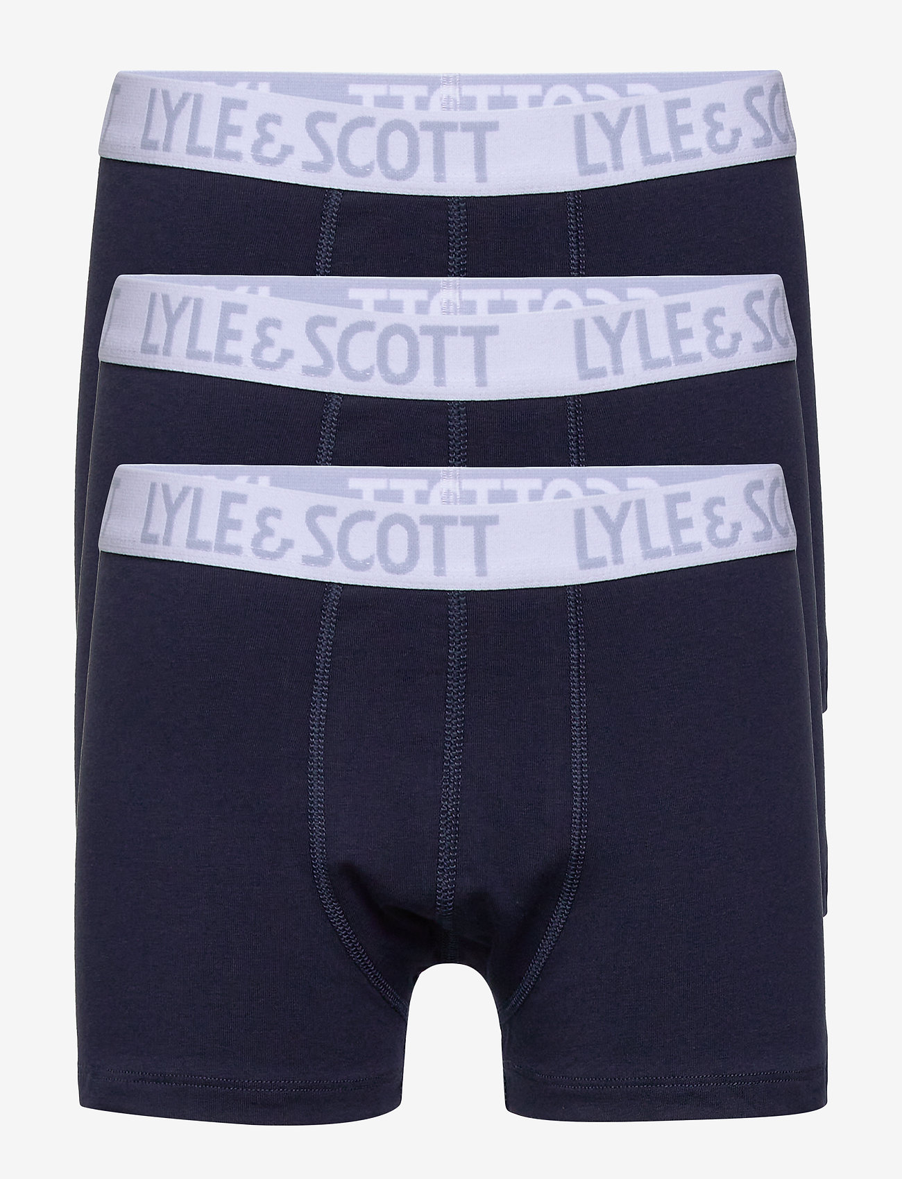 Lyle & Scott Junior - Boxed Solid 3 Pair Boxers - navy blazer - 0