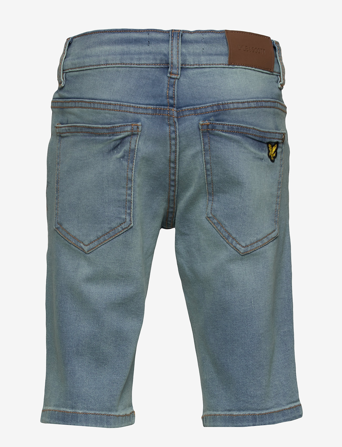 Lyle & Scott Junior - Denim Short Acid Blue Wash - acid blue wash - 1