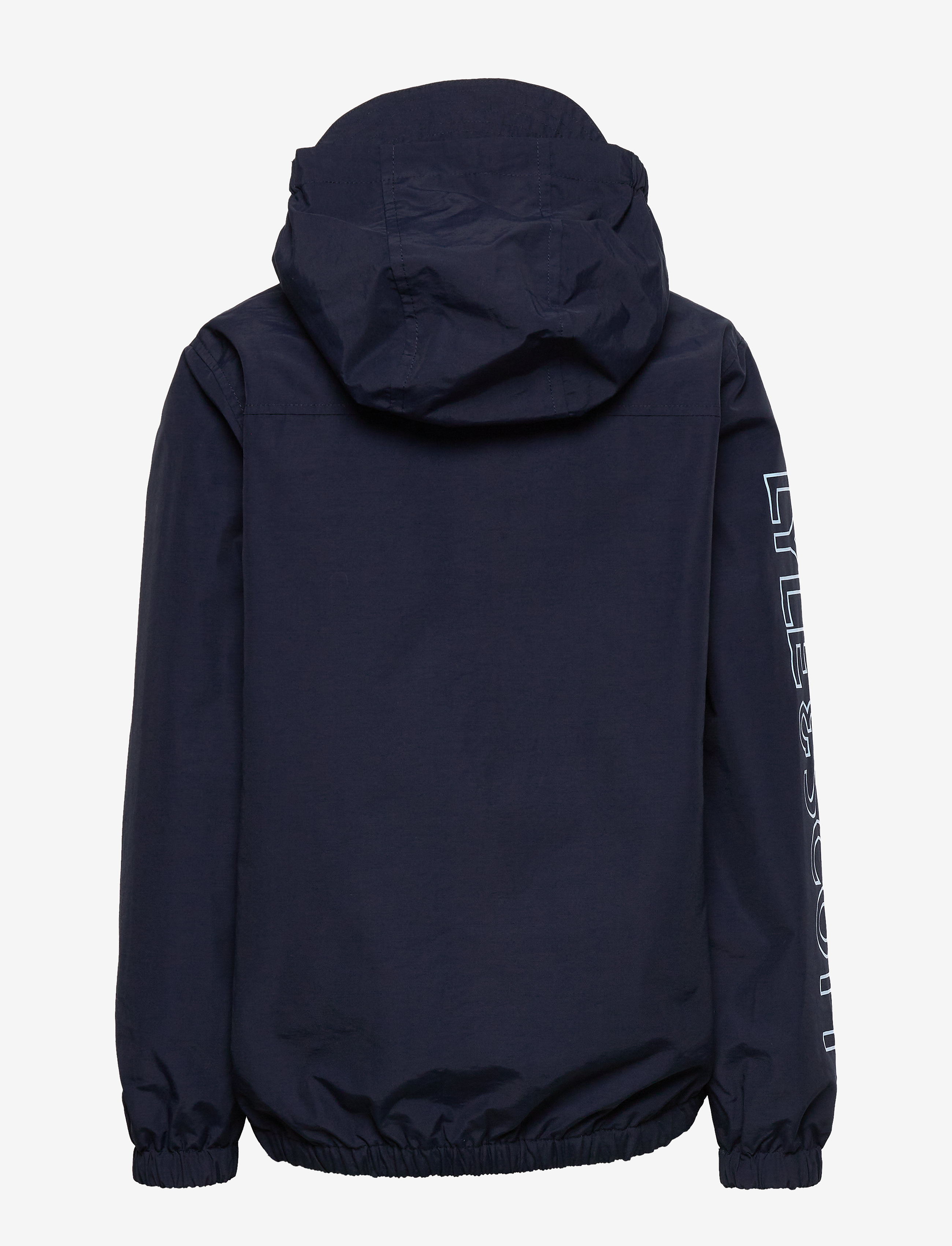 Lyle & Scott Junior - Graphic Zip Through Windcheater Black - navy blazer - 1
