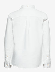 Lyle & Scott Junior - Oxford Long Sleeve Shirt Bright White - long-sleeved shirts - bright white - 1