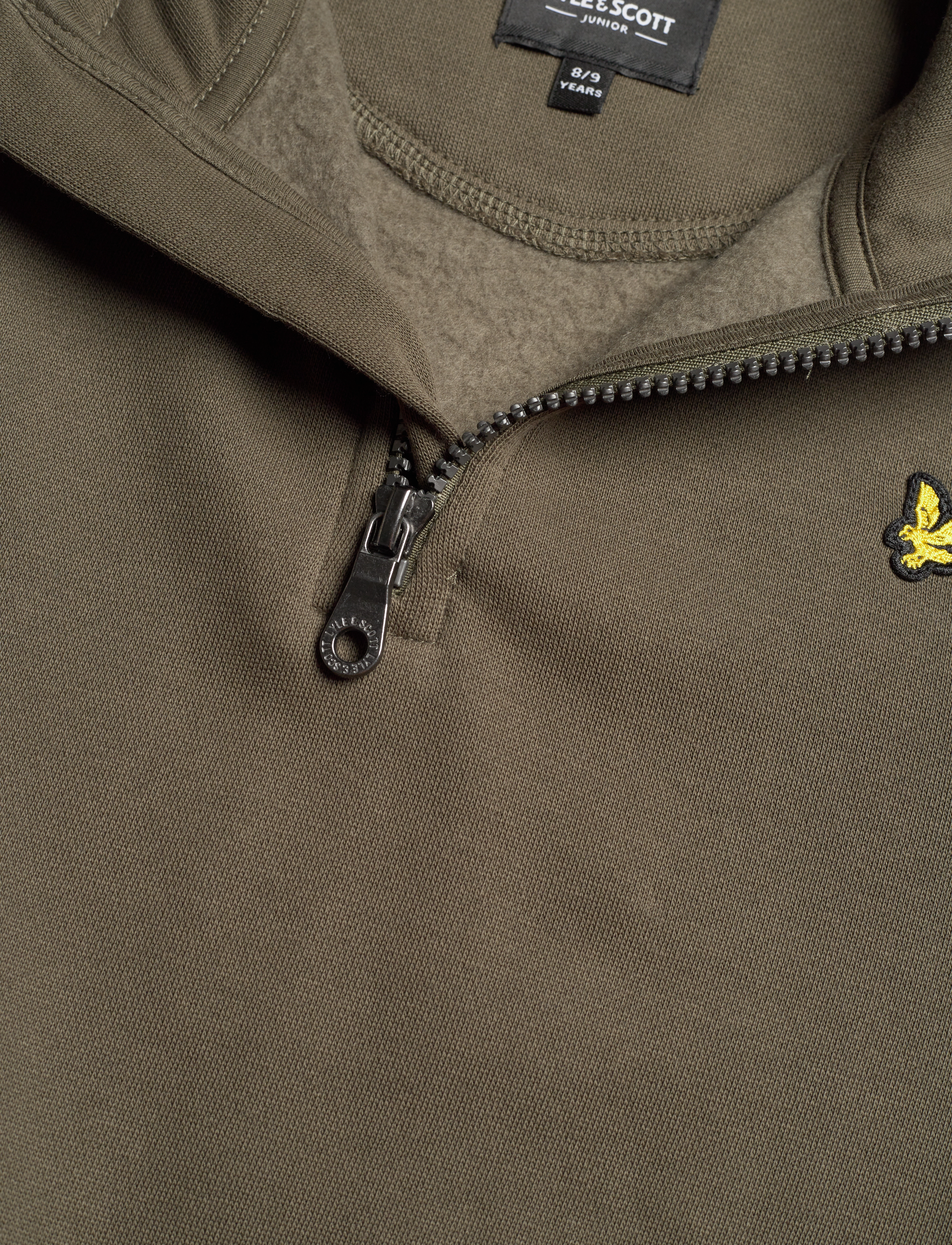 Lyle & Scott Junior - 1/4 Zip Sport Hoodie - grape leaf - 2