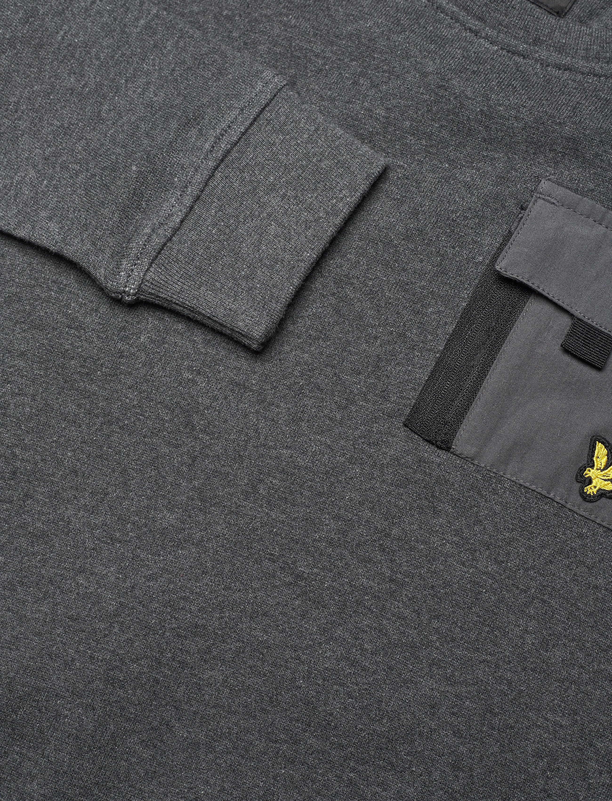 Lyle & Scott Junior - Zip Pocket BB Sweat - charcoal grey marl - 2