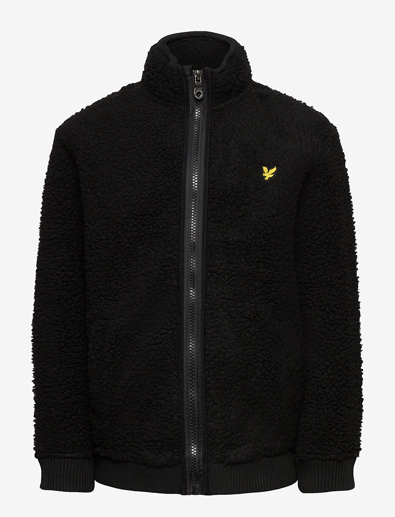 Lyle & Scott Junior - Borg Fabric Funnel - black - 0