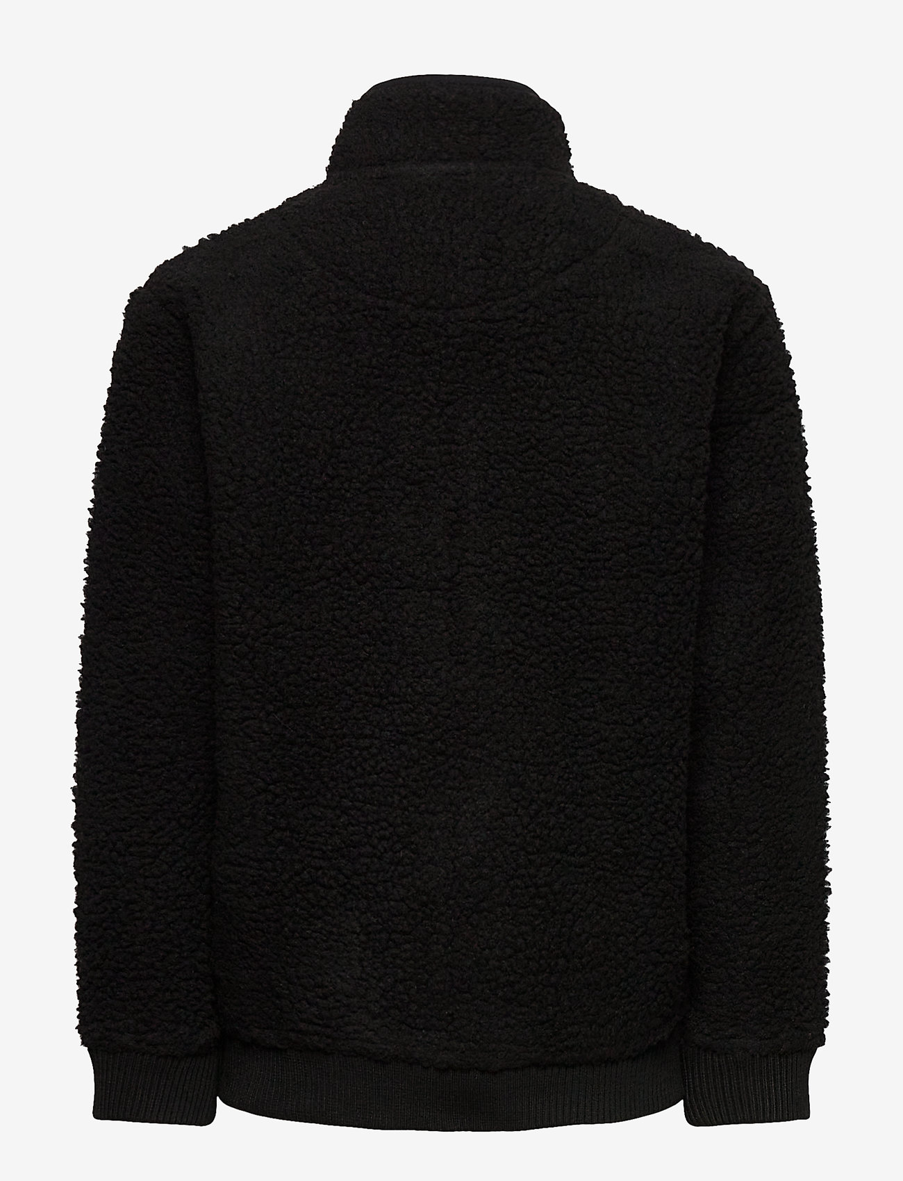 Lyle & Scott Junior - Borg Fabric Funnel - black - 1