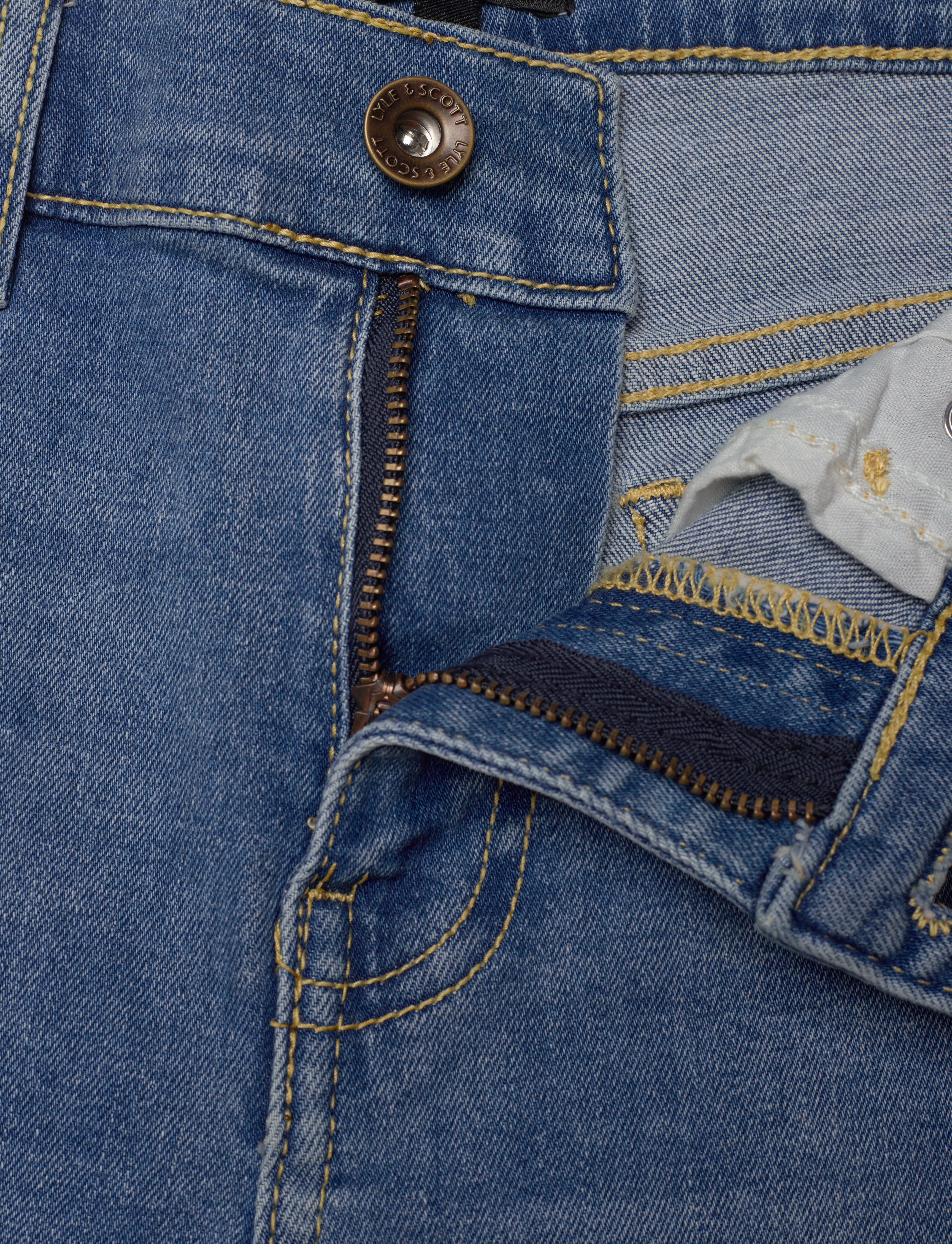 Lyle & Scott Junior - Skinny Fit Classic Jean - medium wash - 3