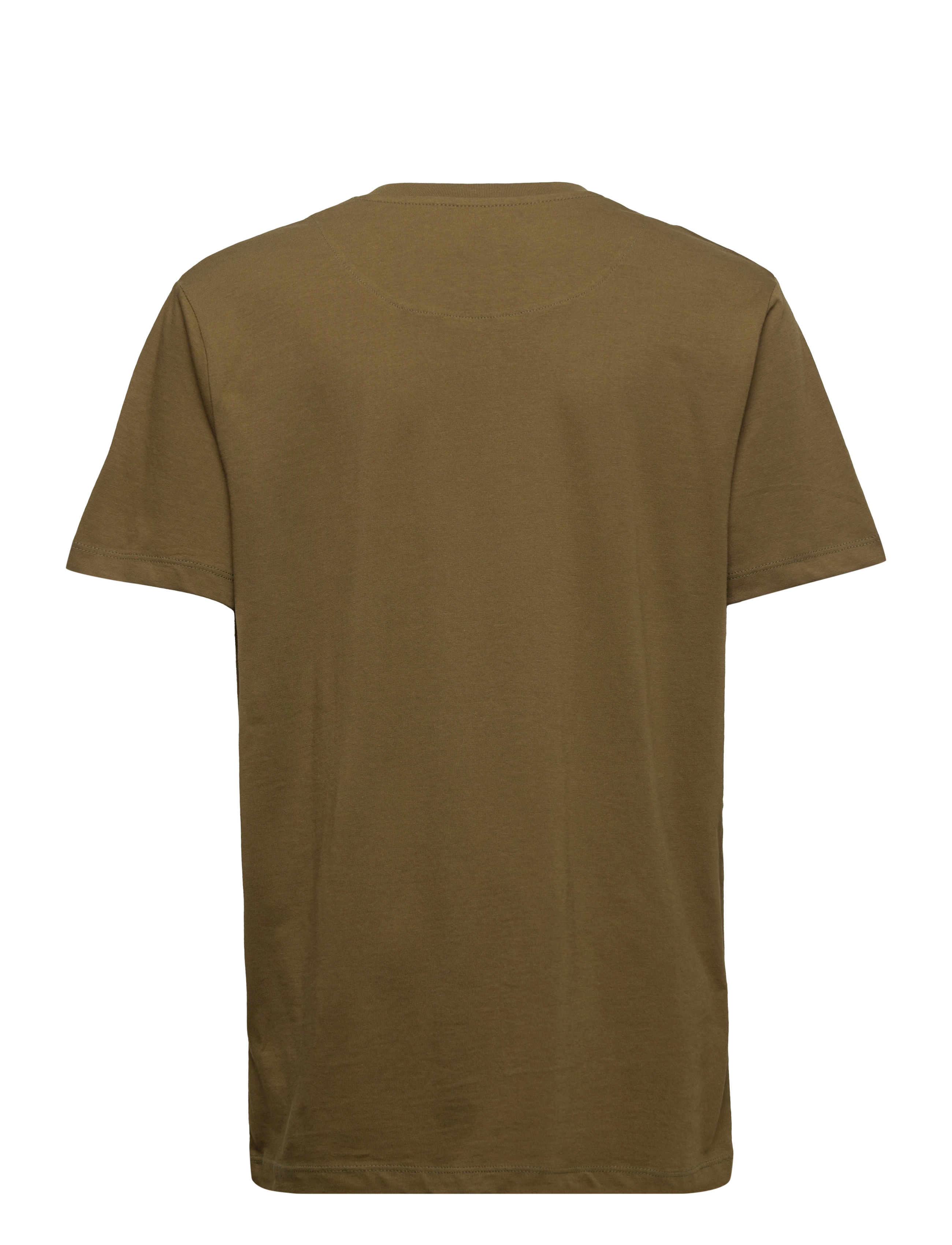 Lyle & Scott Junior - Lyle & Scott Text Tee Bright White - dark olive - 1