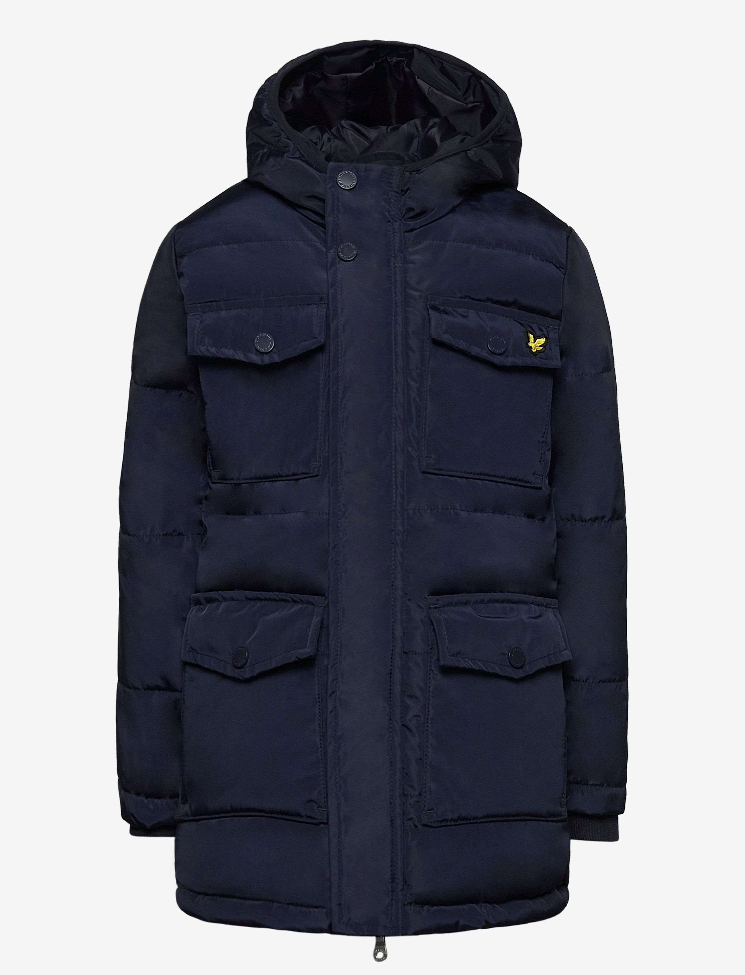 Lyle & Scott Junior - Heavyweight Pocket Longline Puffer Navy Blazer - navy blazer - 0