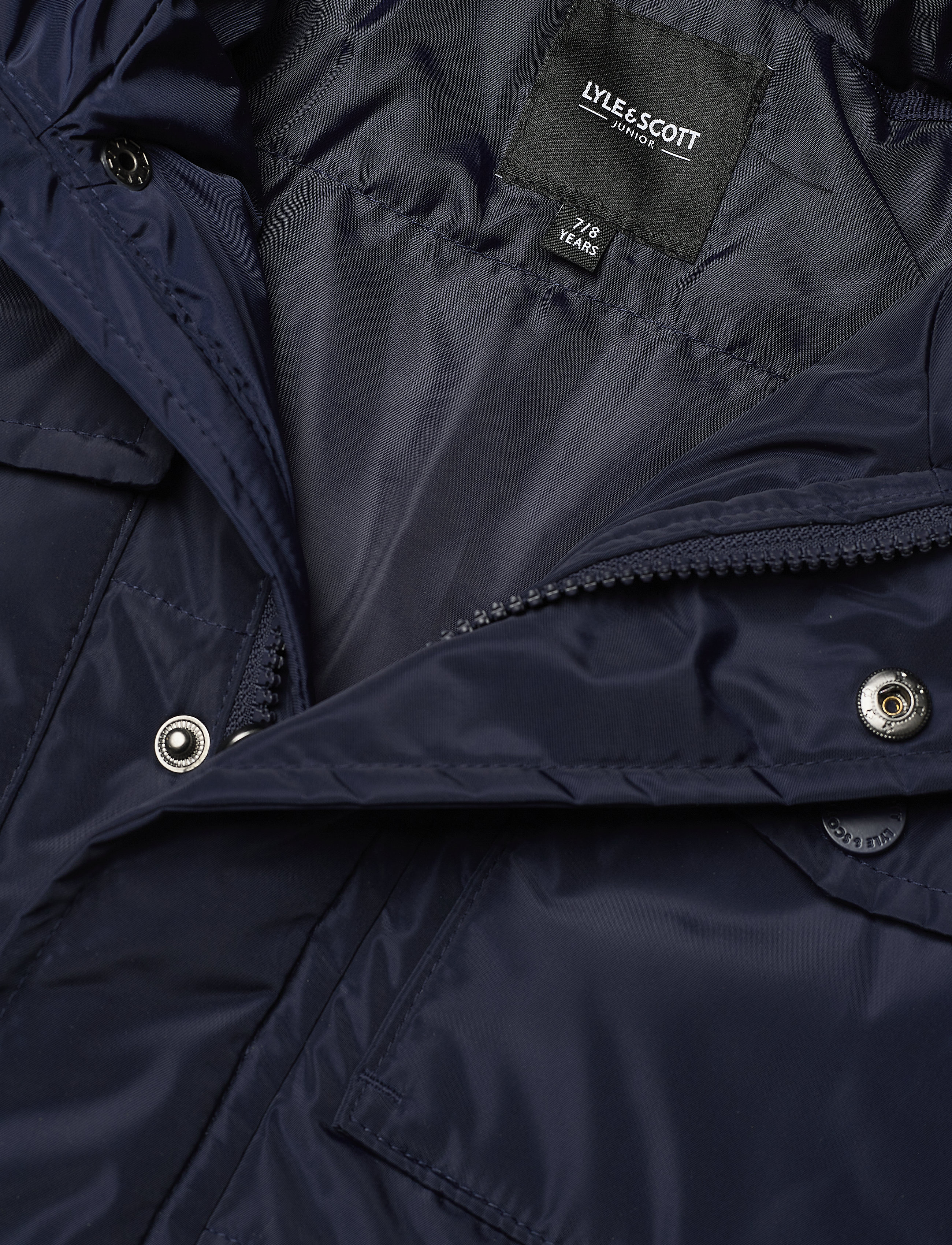 Lyle & Scott Junior - Heavyweight Pocket Longline Puffer Navy Blazer - navy blazer - 2