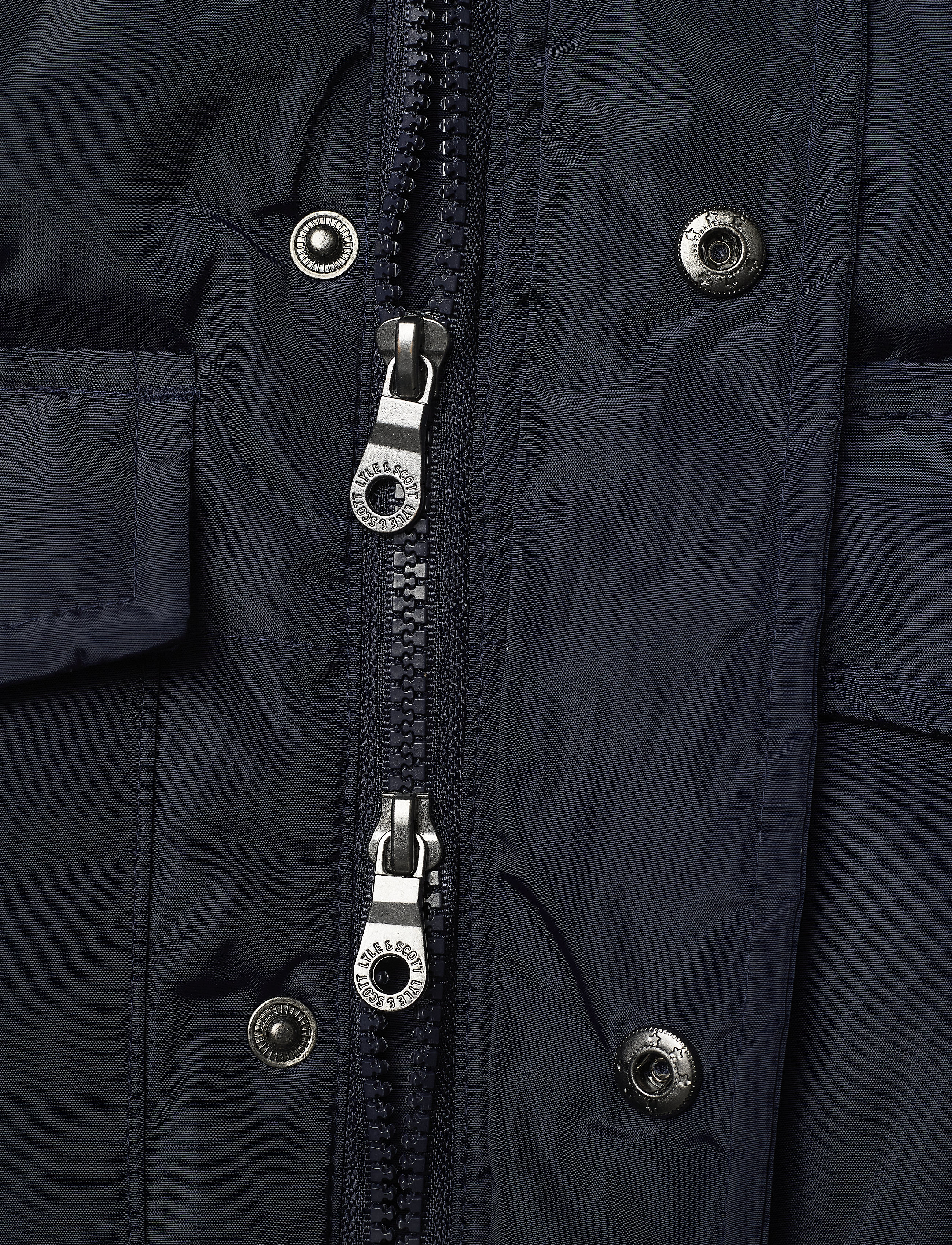 Lyle & Scott Junior - Heavyweight Pocket Longline Puffer Navy Blazer - navy blazer - 3