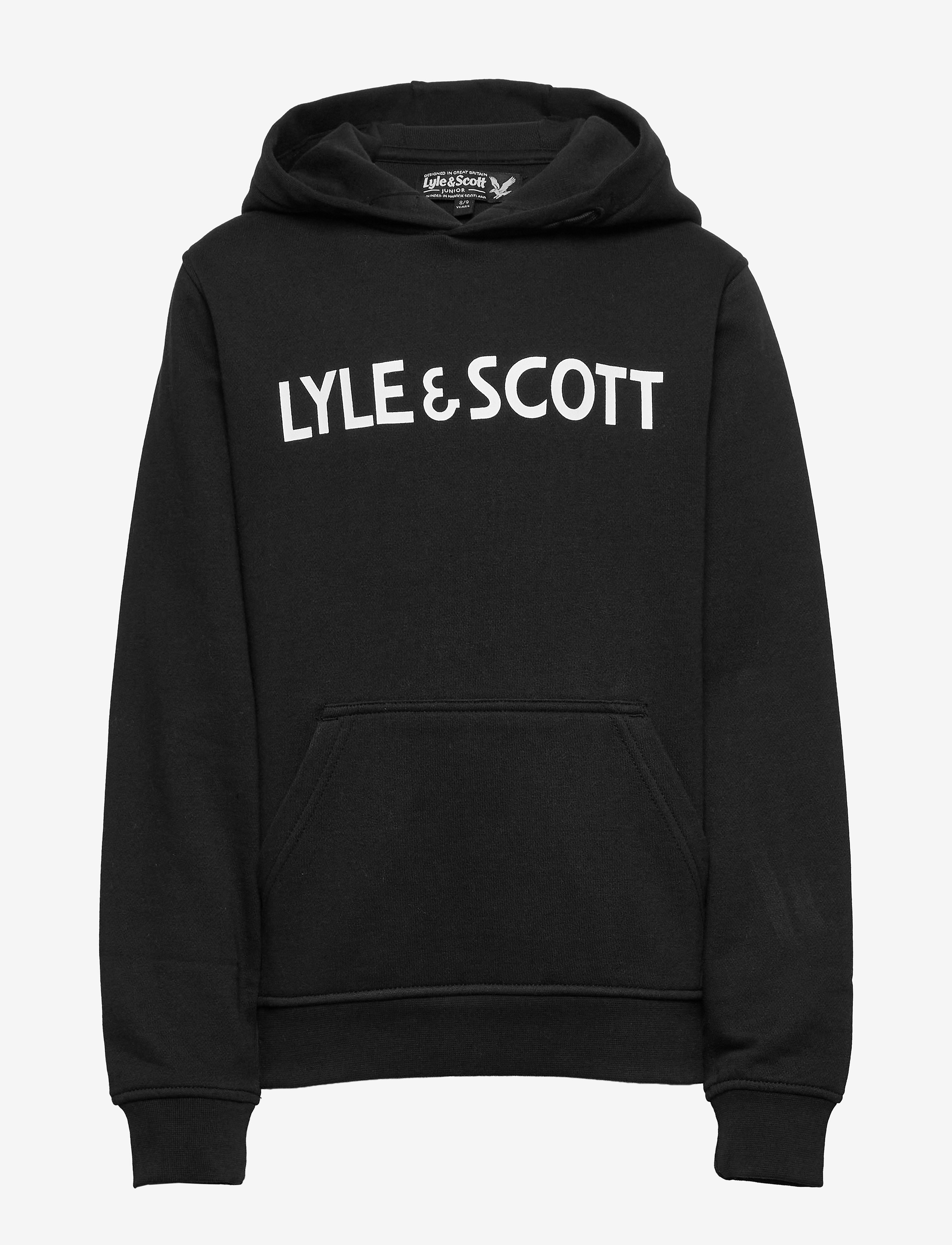Lyle & Scott Junior - Lyle & Scott Text BB OTH Hoodie - black - 0