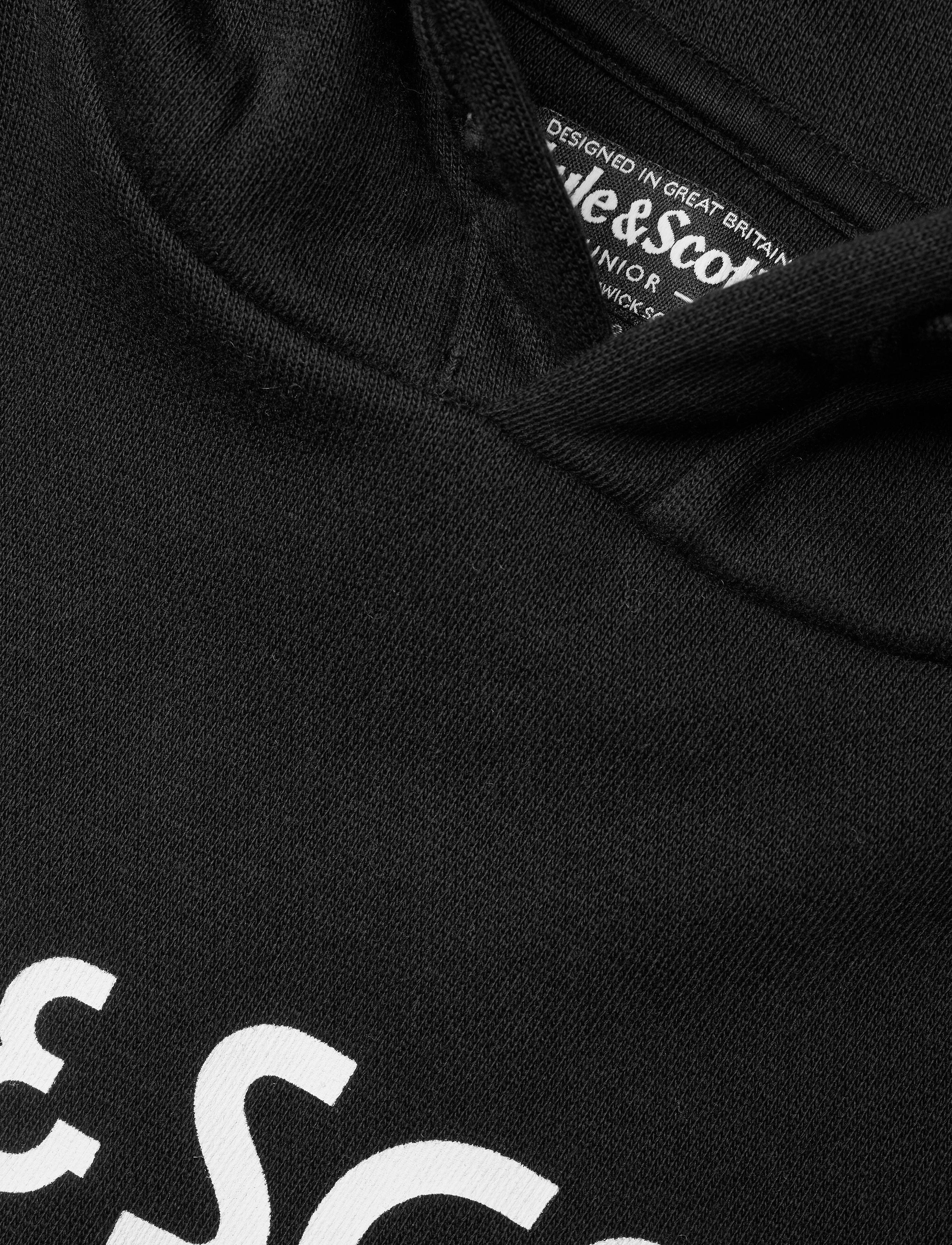 Lyle & Scott Junior - Lyle & Scott Text BB OTH Hoodie - black - 2