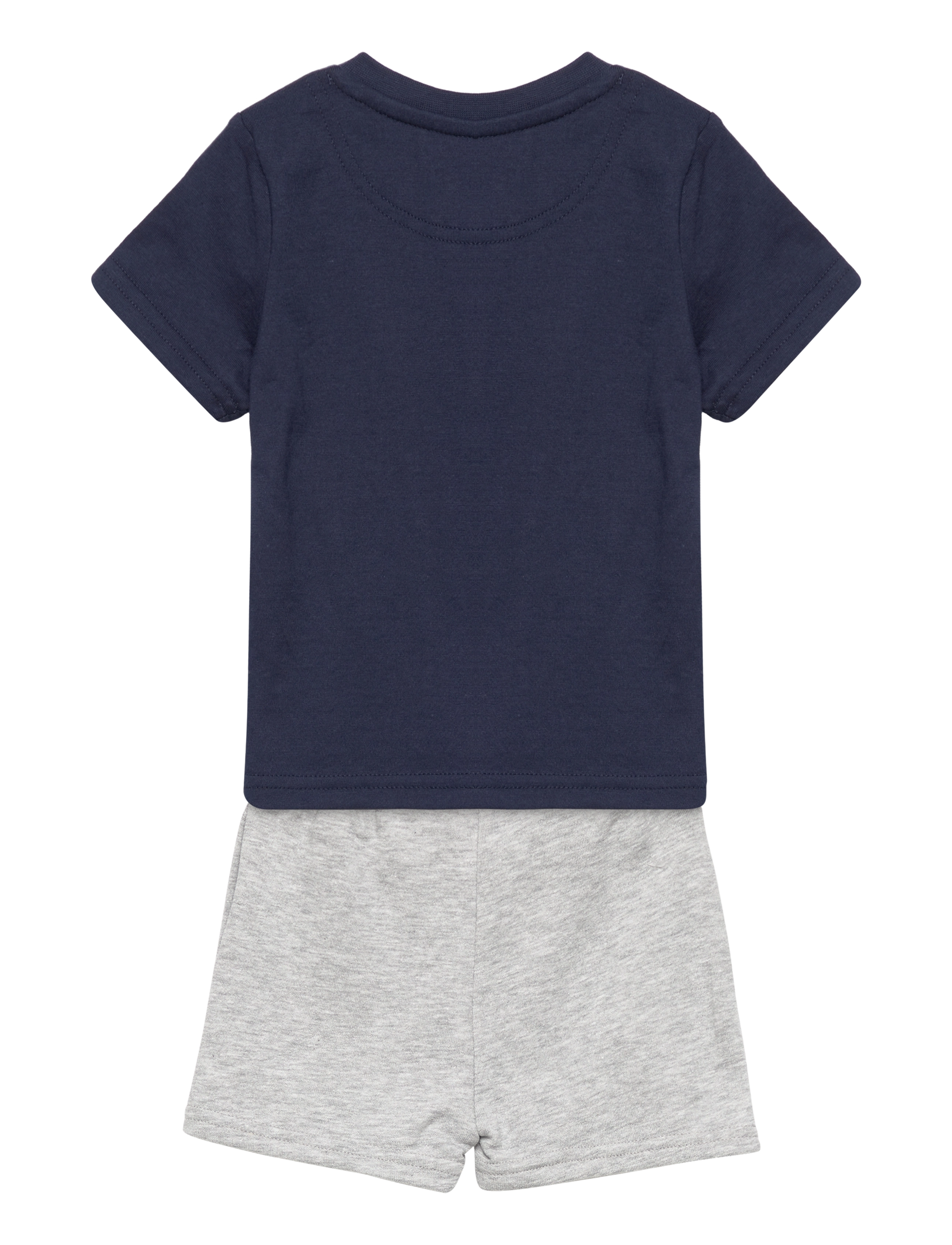 Lyle & Scott Junior - Eagle Logo Tee and LB Short Set - navy blazer - 1