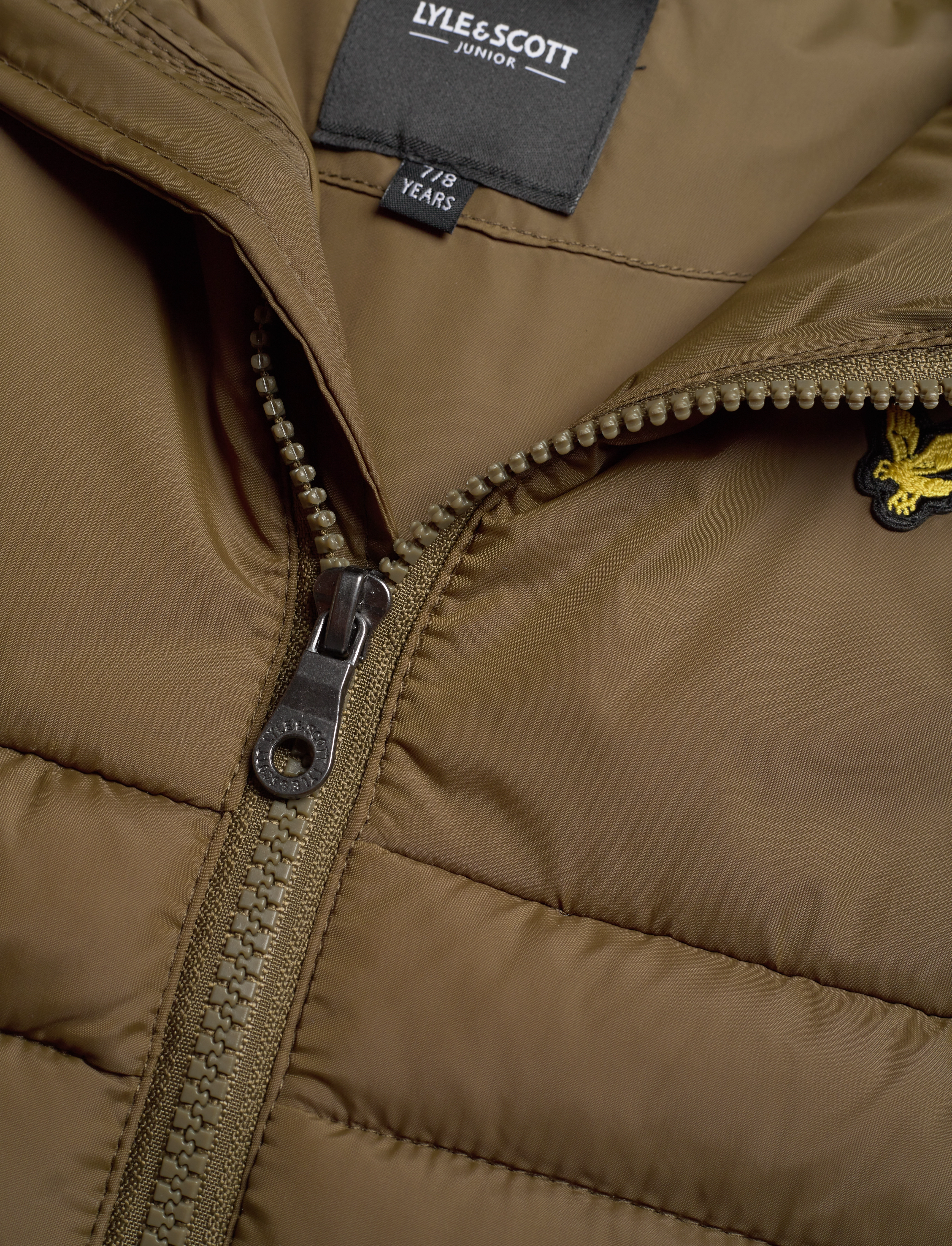 Lyle & Scott Junior - Leightweight Panel Gilet - dark olive - 2