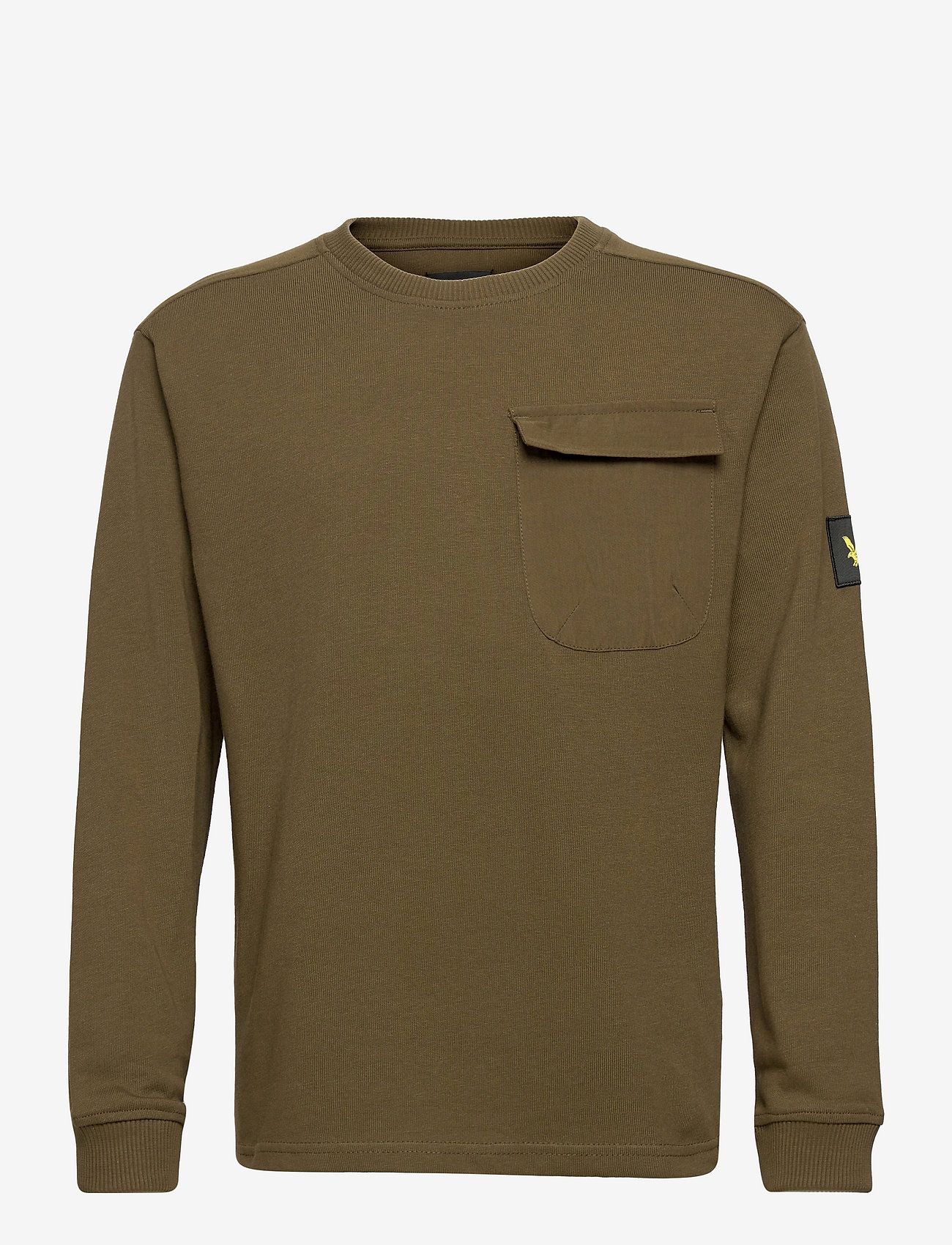 Lyle & Scott Junior - Pocket LS Tee - dark olive - 0