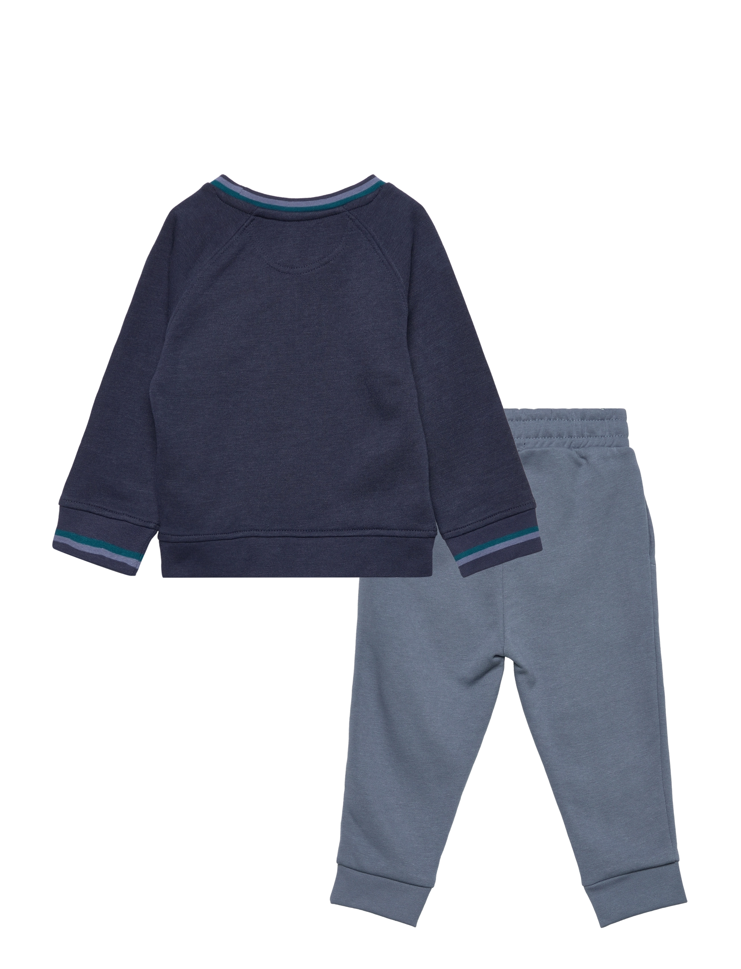 Lyle & Scott Junior - Tipped BB Crew and Jog Set - navy blazer - 1