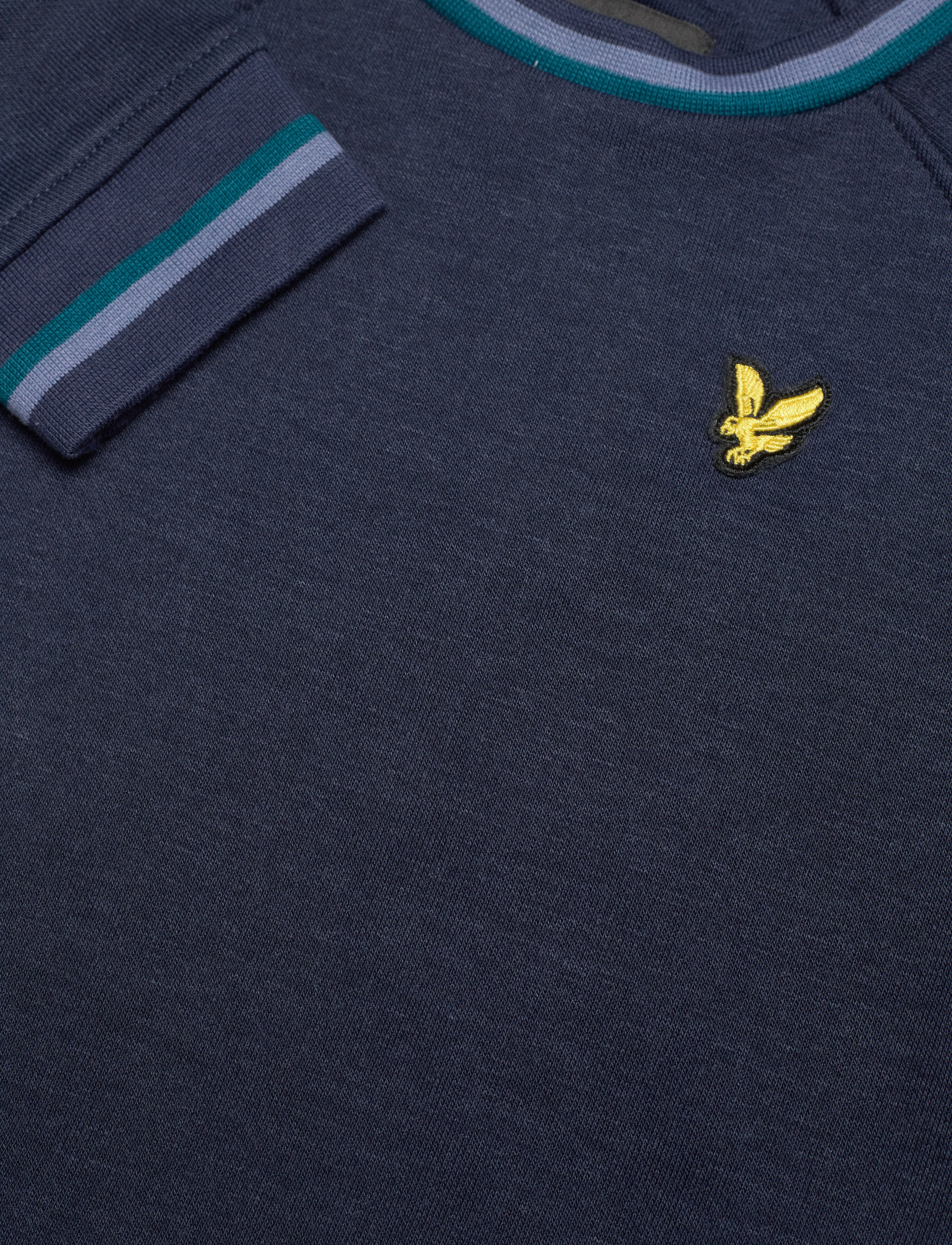 Lyle & Scott Junior - Tipped BB Crew and Jog Set - navy blazer - 4