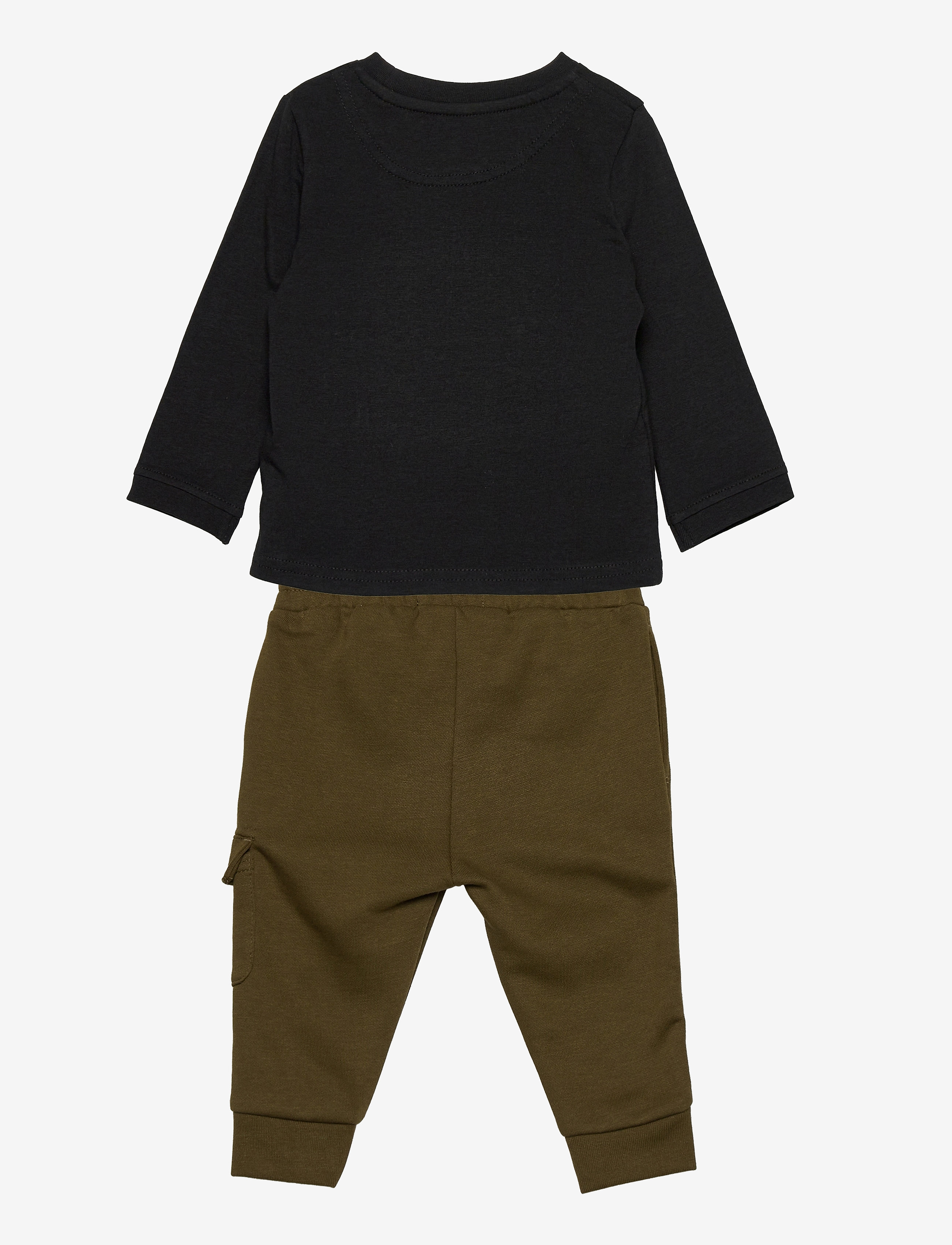 Lyle & Scott Junior - LS Utility Pocket Tee and BB Jog Set - black - 1