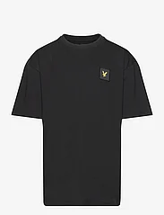 Lyle & Scott Junior - Oversized Casuals Tee - kortærmede t-shirts - black - 0
