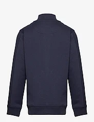 Lyle & Scott Junior - Contrast Ottoman Zip Thru Funnel - sweatshirts - navy blazer - 1