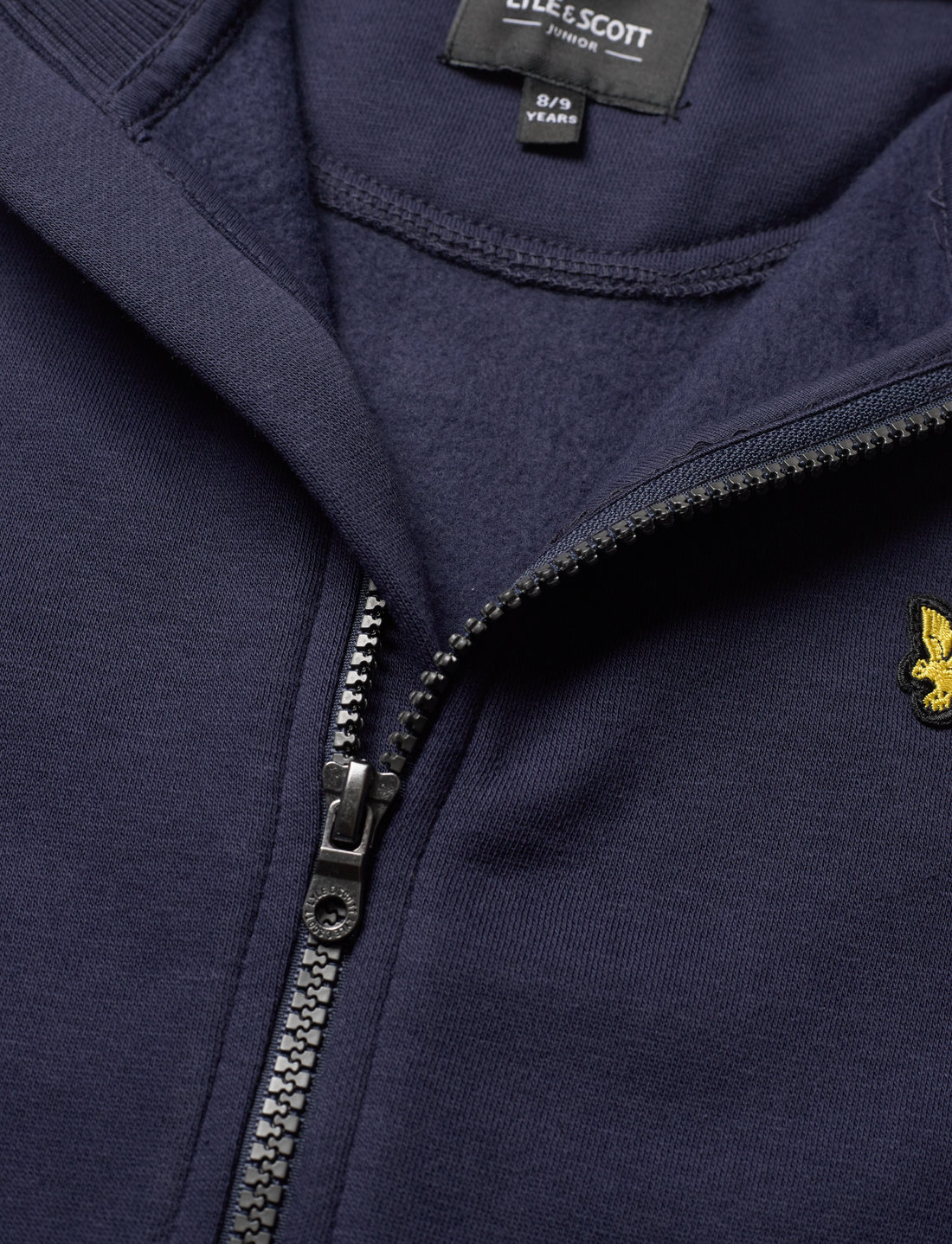 Lyle and scott funnel neck zip through sweatshirt sales