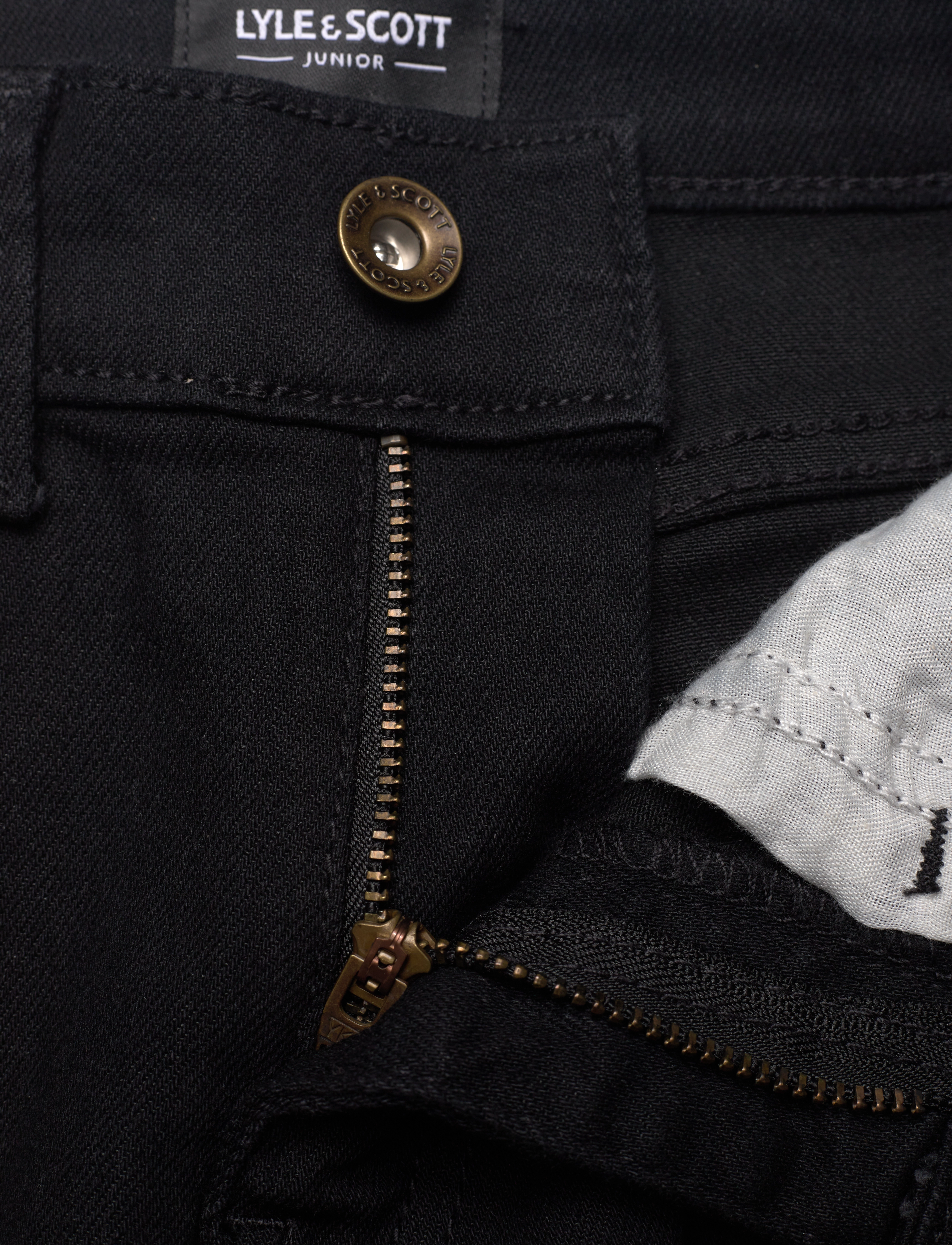 Lyle & Scott Junior - Straight Fit Denim - black wash - 3