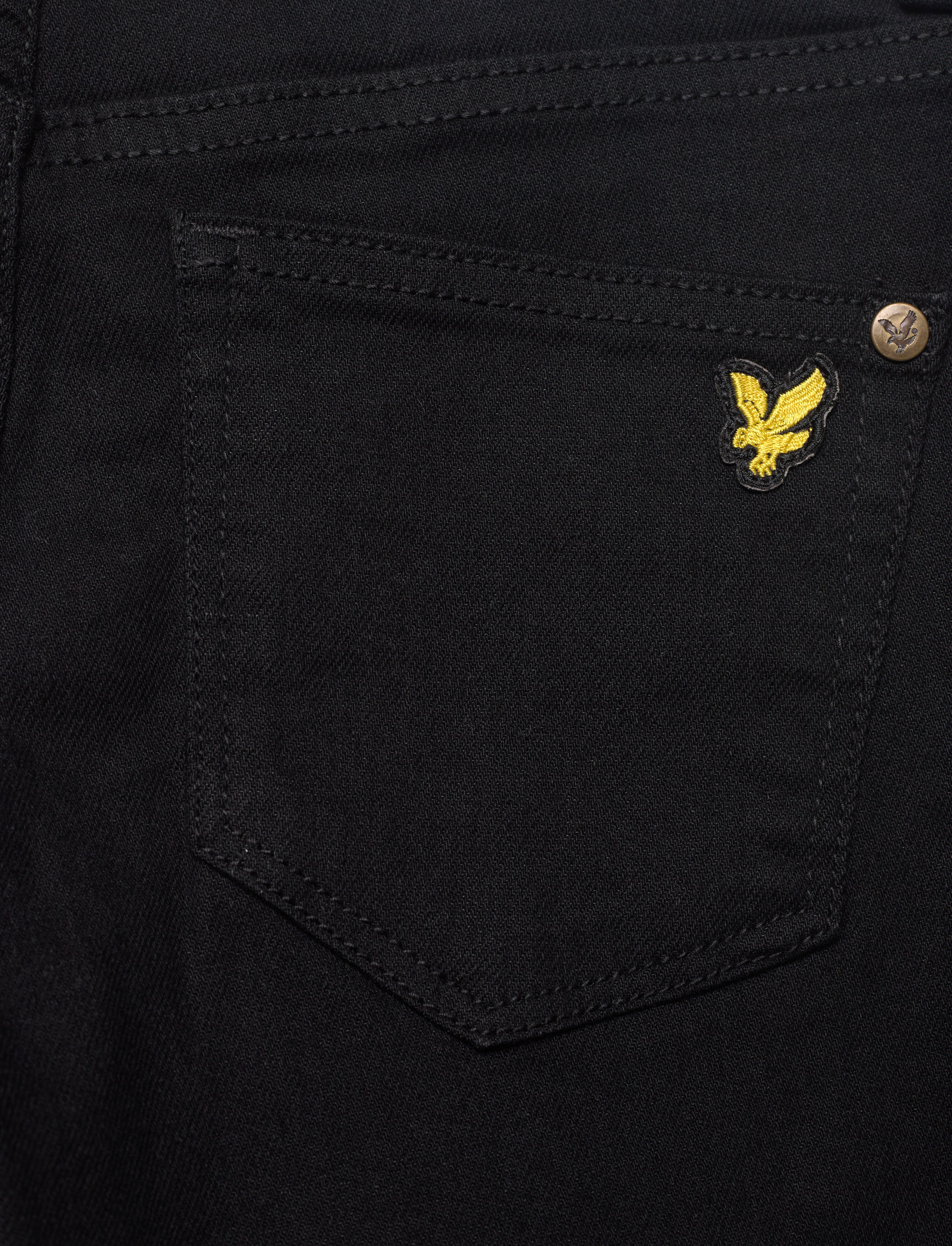 Lyle & Scott Junior - Straight Fit Denim - black wash - 4