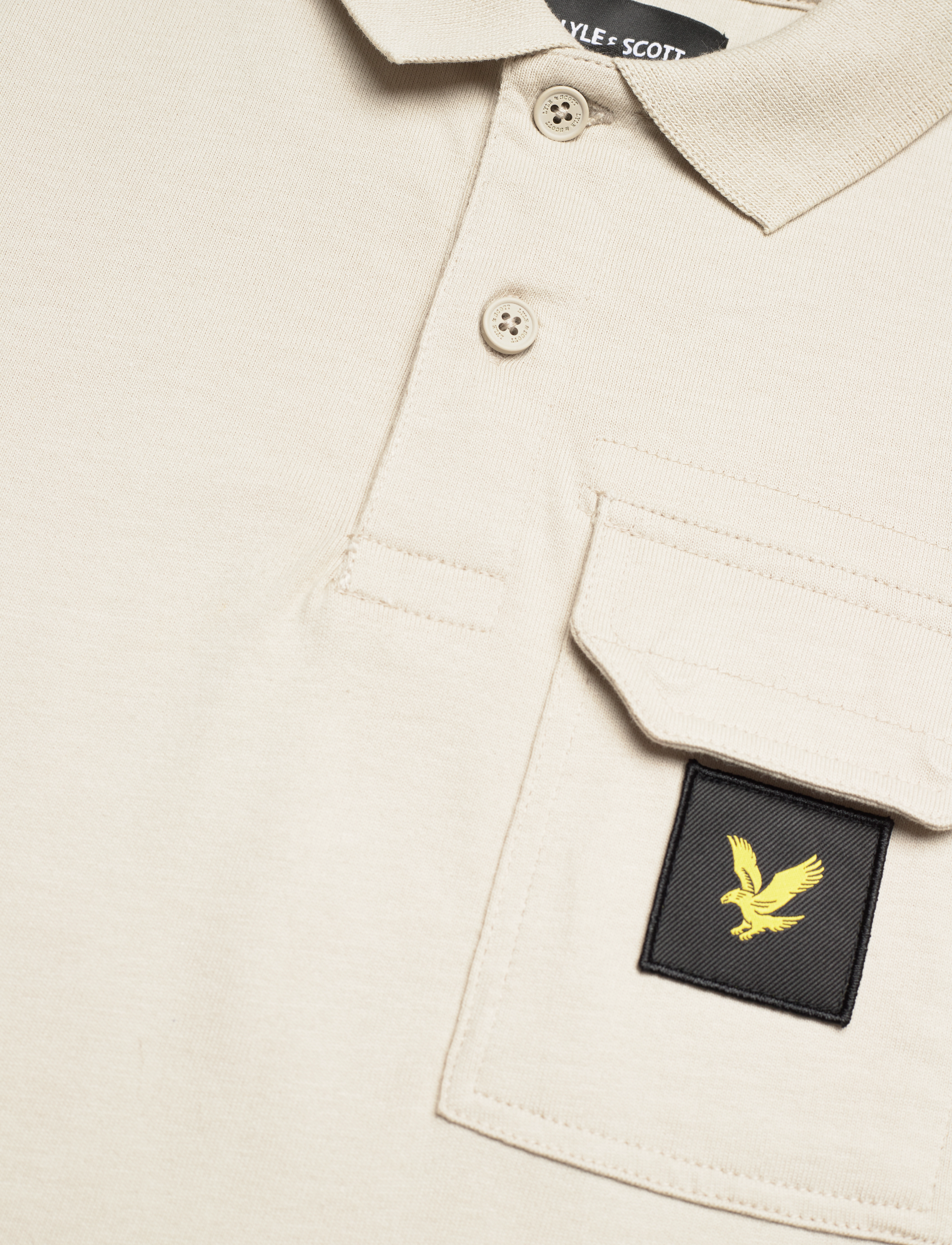 Lyle & Scott Junior - Jersey Pocket Polo - moonstruck - 2