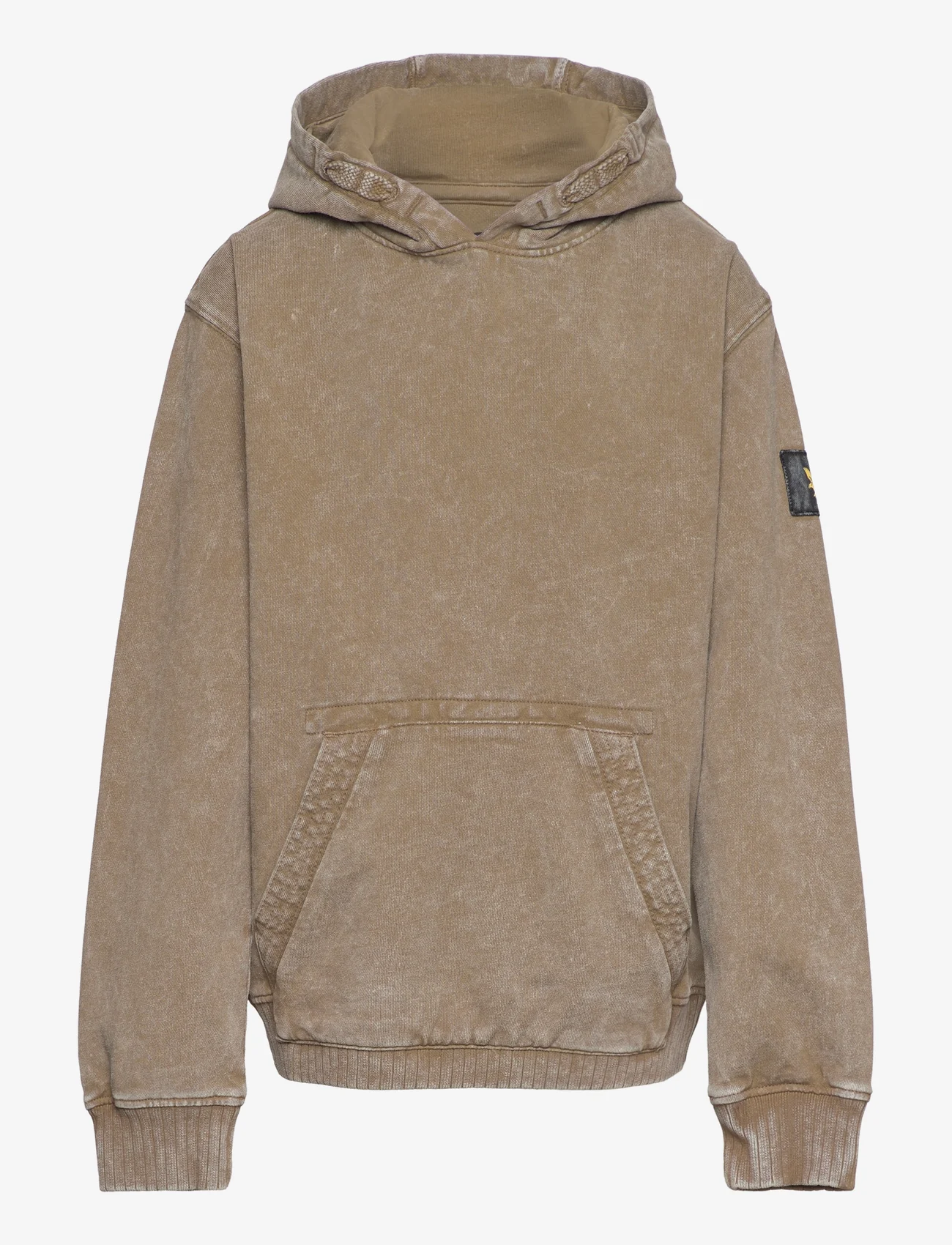 Lyle & Scott Junior - Oversized Washed OTH LB Hoodie - hupparit - covert green - 0