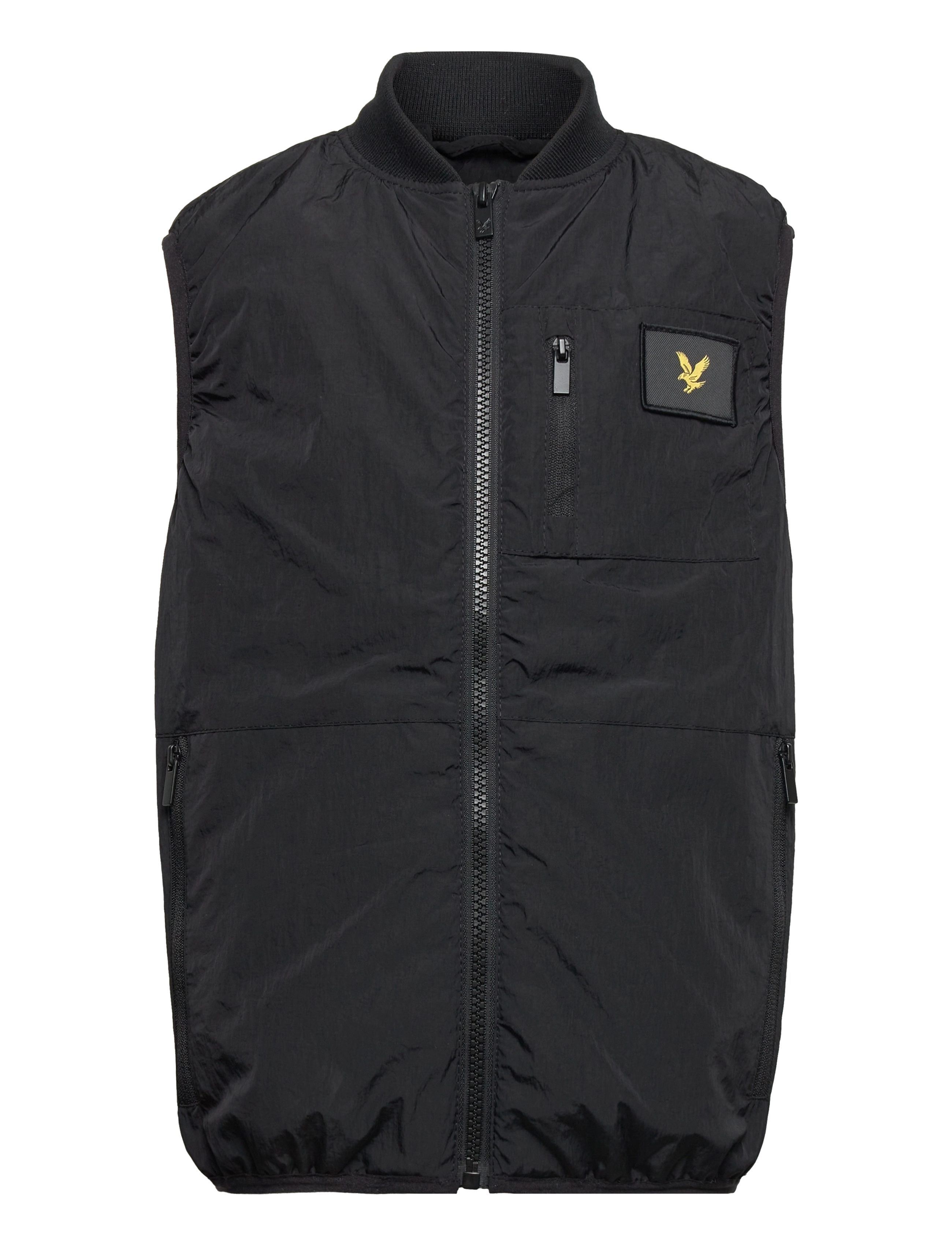 Patch Pocket Gilet - BLACK