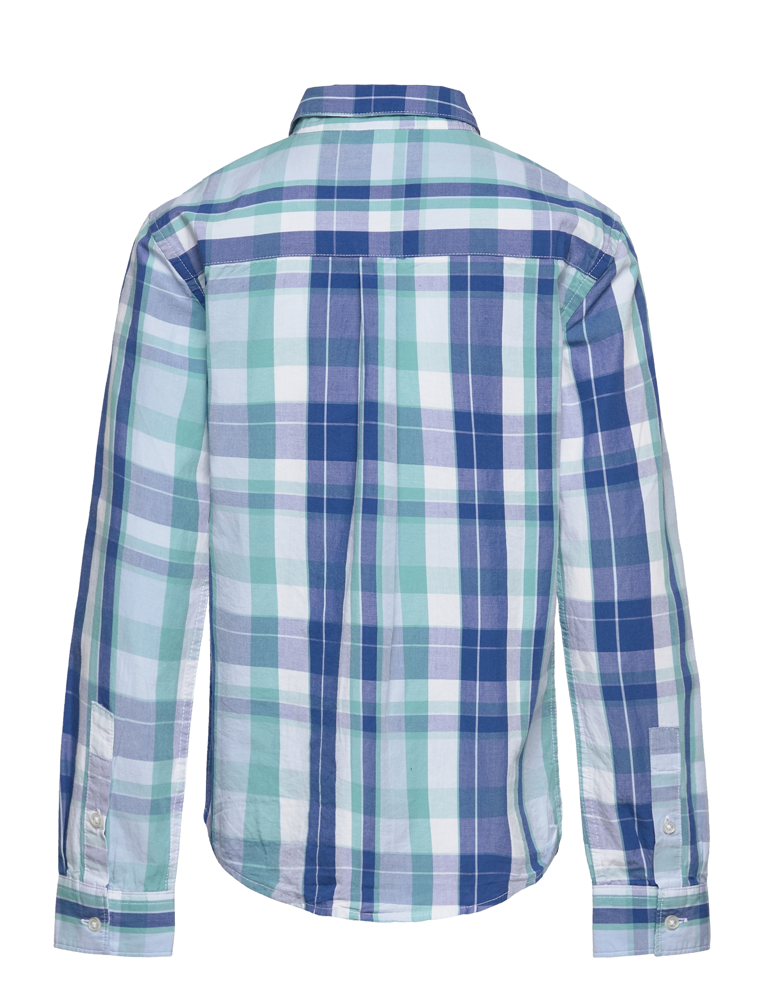 Lyle & Scott Junior - Check Shirt - chambray blue - 1