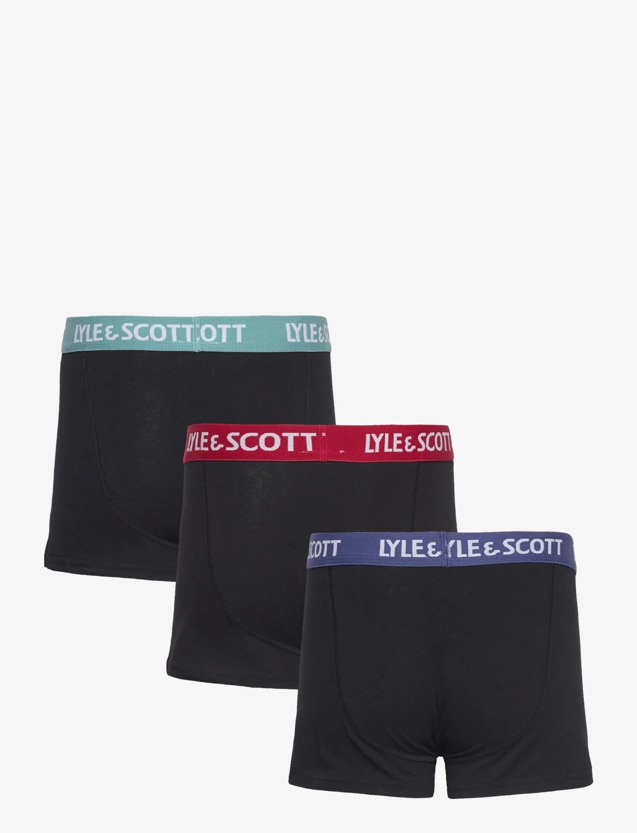 Lyle & Scott Junior - Solid Boxed 3 Pair Boxers - underpants - black - 1