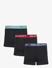 Lyle & Scott Junior - Solid Boxed 3 Pair Boxers - onderbroeken - black - 1