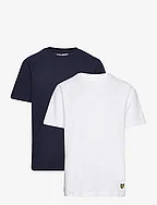 2 Pack SS Lounge T-Shirt - NAVY BLAZER