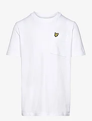 Lyle & Scott Junior - Pocket Tee - kortermede t-skjorter - bright white - 0