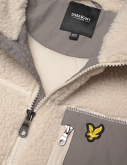 Lyle & Scott Junior - Borg Zip Through - fleece jacket - egret - 2
