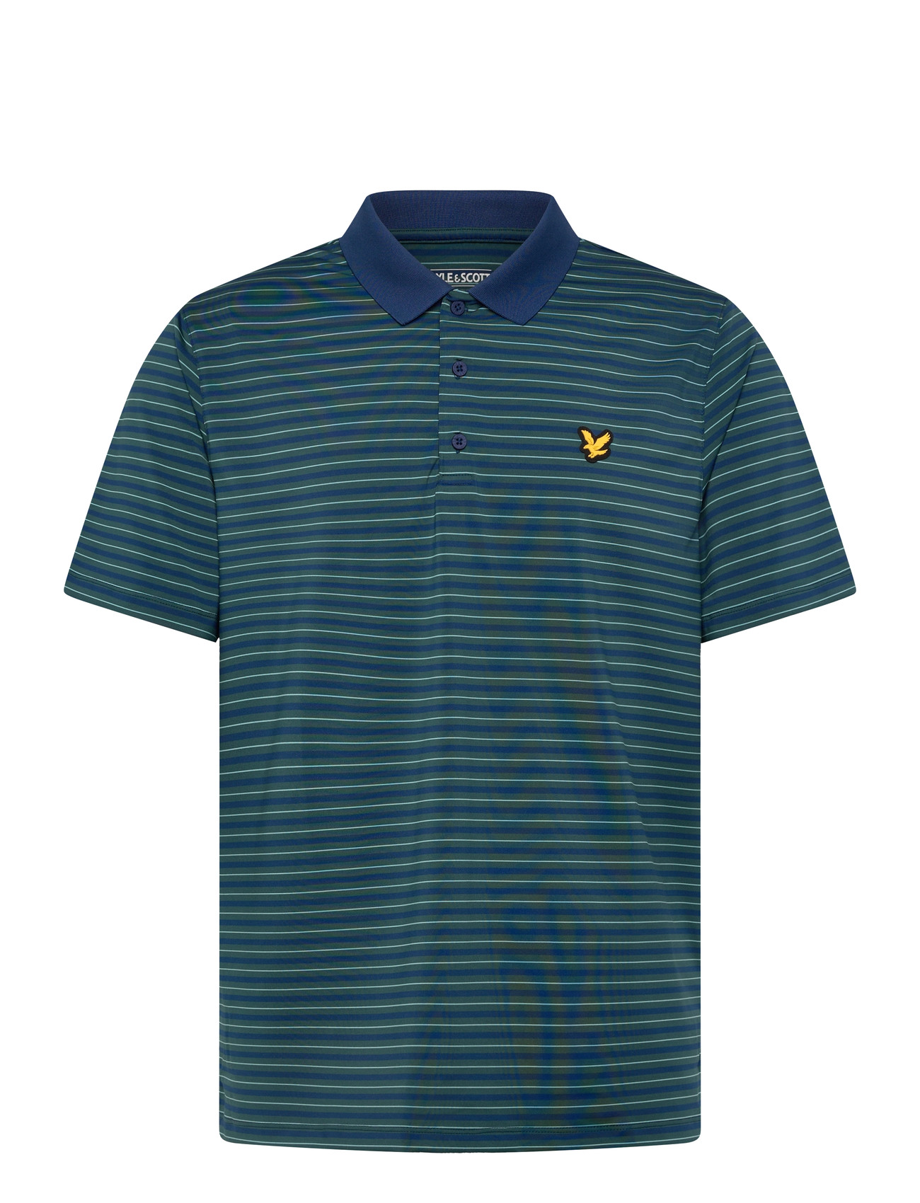 Lyle & Scott Sport Golf Striped Polo - - S 1