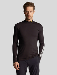 Lyle & Scott Sport - Tech Baselayer - iekšējais slānis – augšdaļas apģērbs - jet black - 3