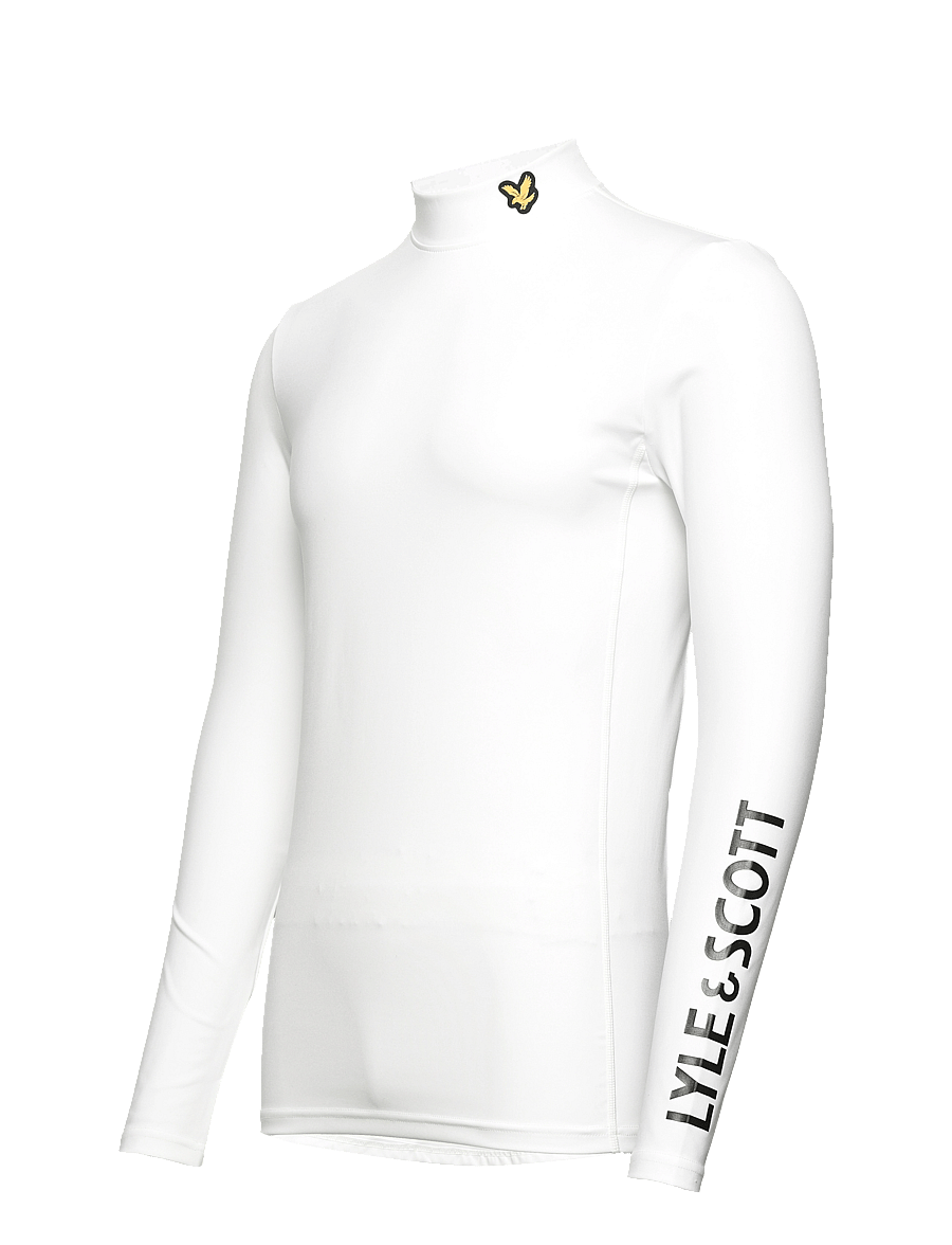 Lyle & Scott Sport - Tech Baselayer - funktionsunterwäsche - oberteile - white - 3